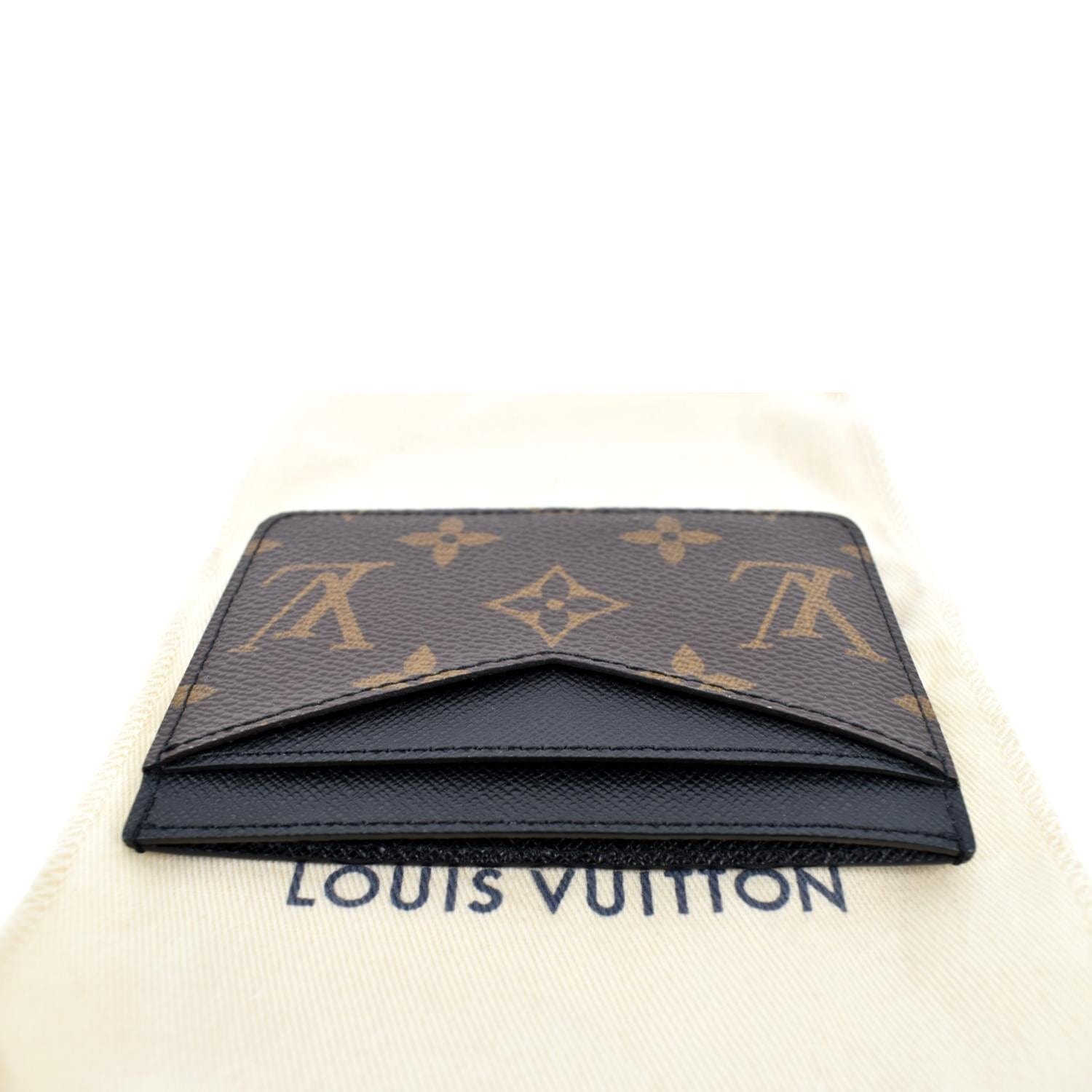 Louis Vuitton Black Monogram Canvas Neo Porte Card Holder