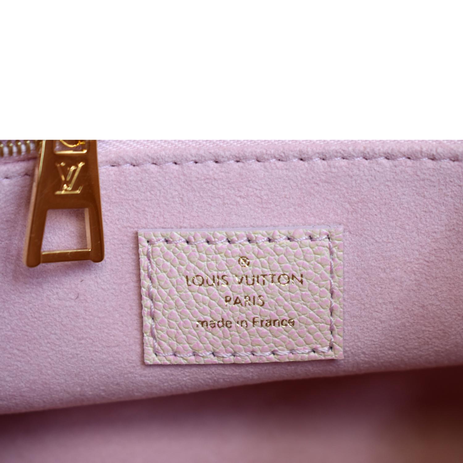 Louis Vuitton OnTheGo Tote Stardust Monogram Empreinte Leather PM