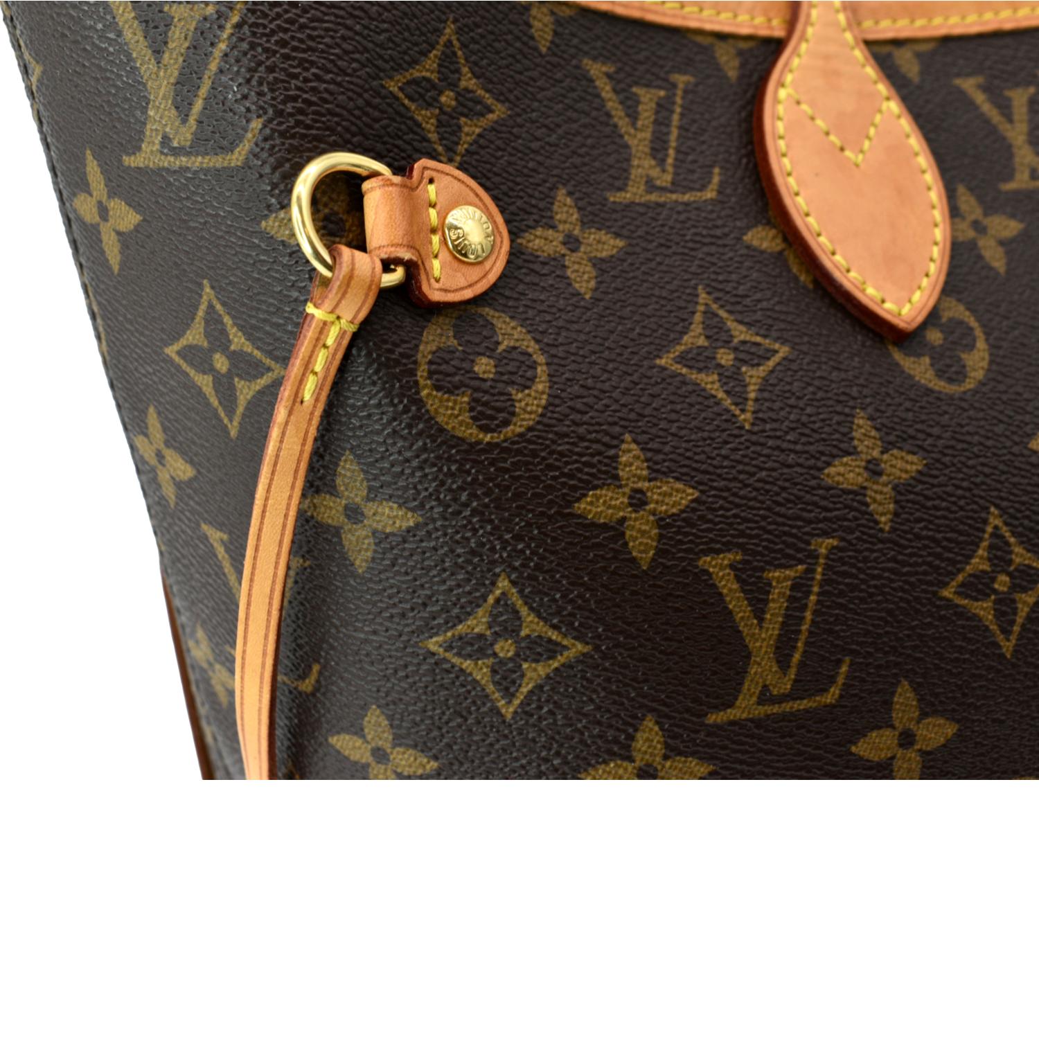 Vintage Louis Vuitton Monogram Neverfull MM Bag Tote Purse 