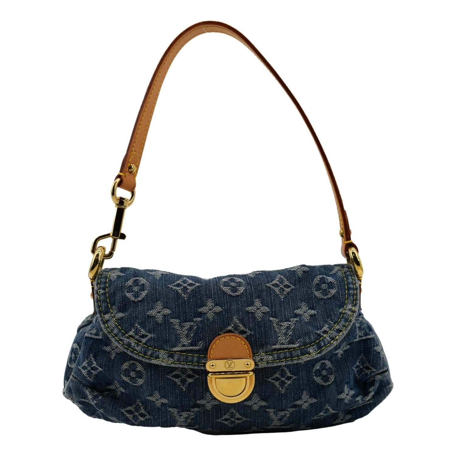 Louis Vuitton, Bags, Louis Vuitton Denim Mini Pleaty