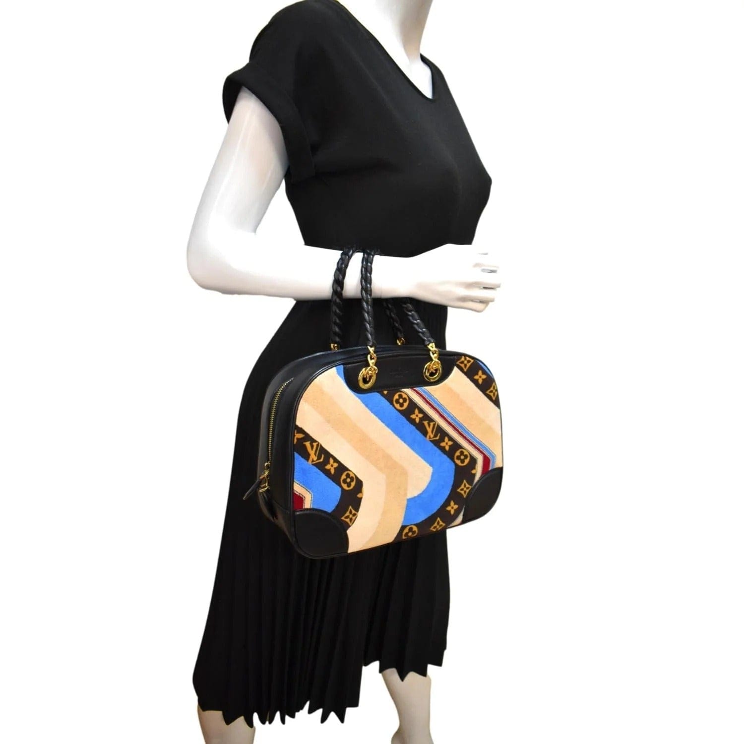 Louis Vuitton Bowling Bag Style Handbag