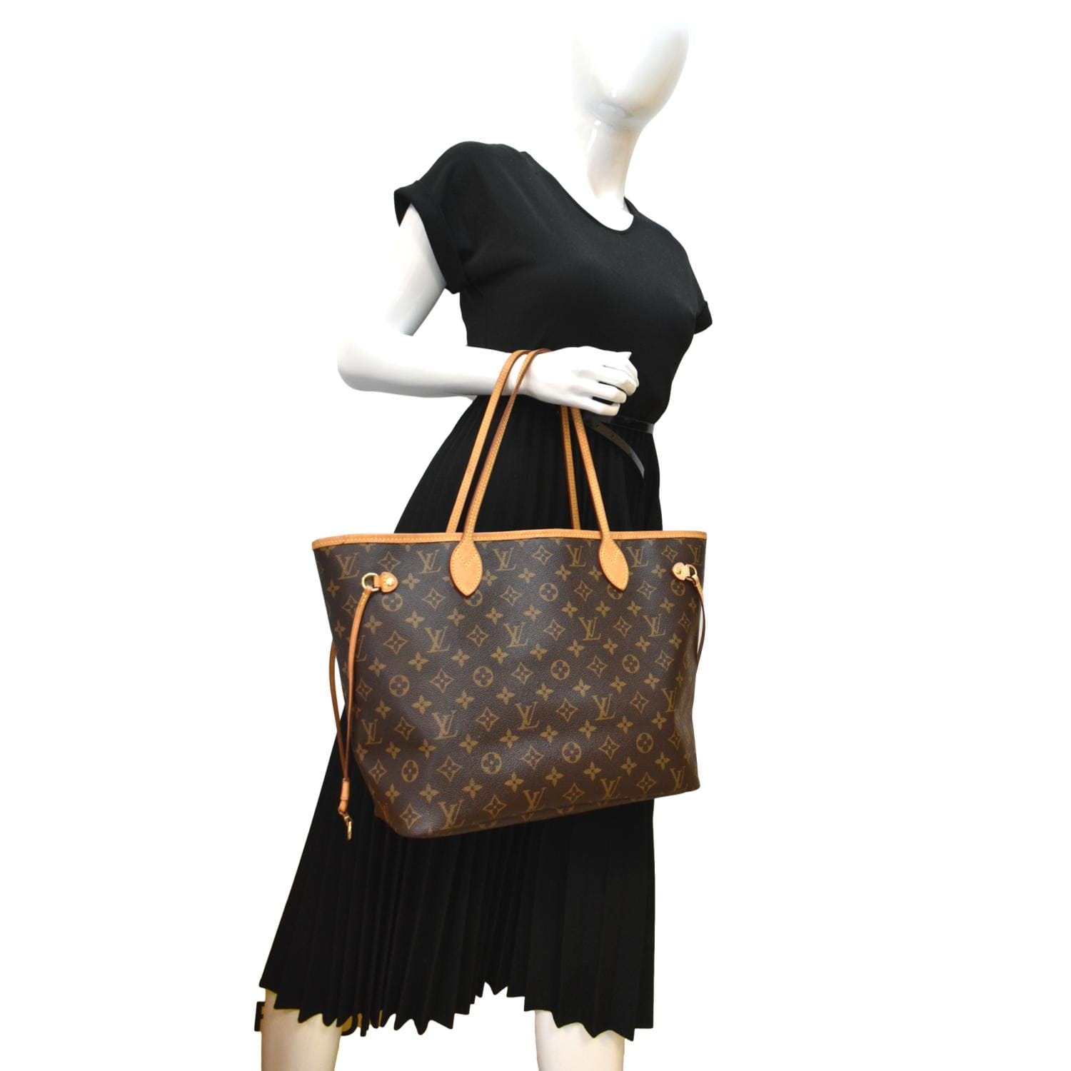 Louis Vuitton lv neverfull MM woman shopping bag monogram with