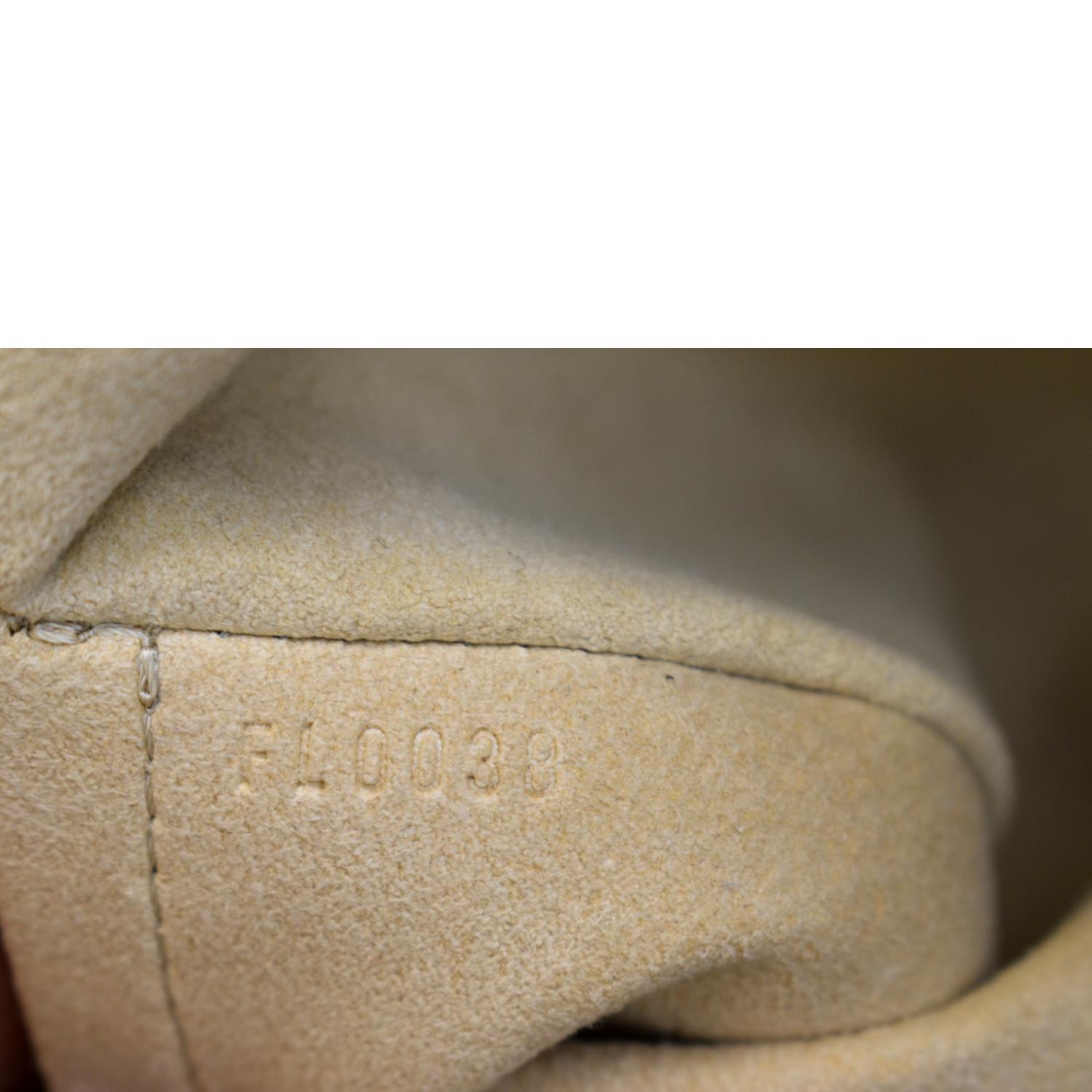 Manhattan leather handbag Louis Vuitton Brown in Leather - 37872174
