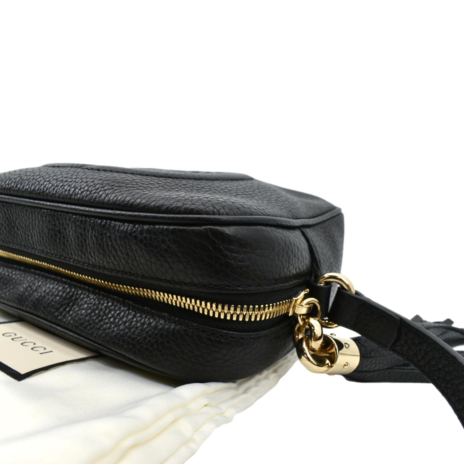 Soho leather crossbody bag Gucci Black in Leather - 28873695