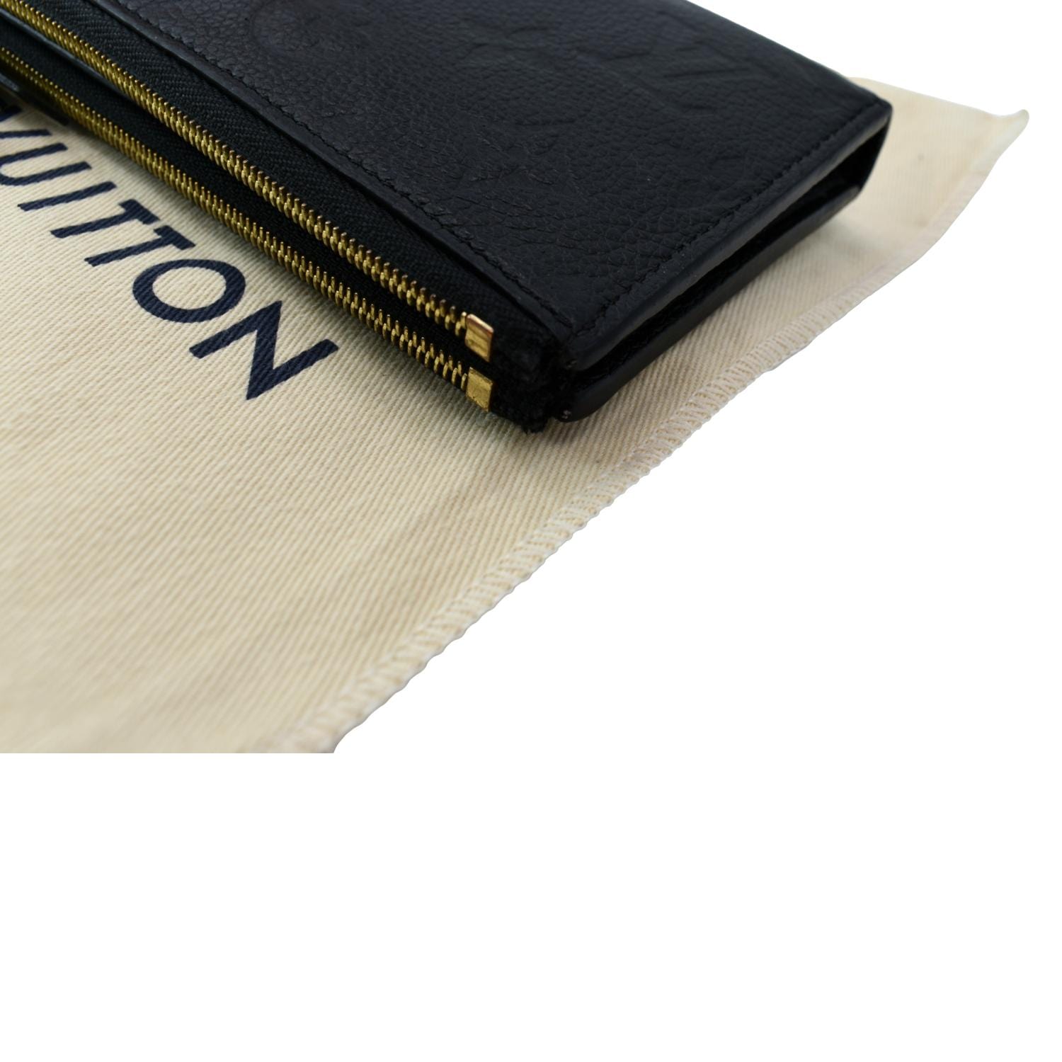 Louis Vuitton Empreinte Adele Wallet - Black Wallets, Accessories