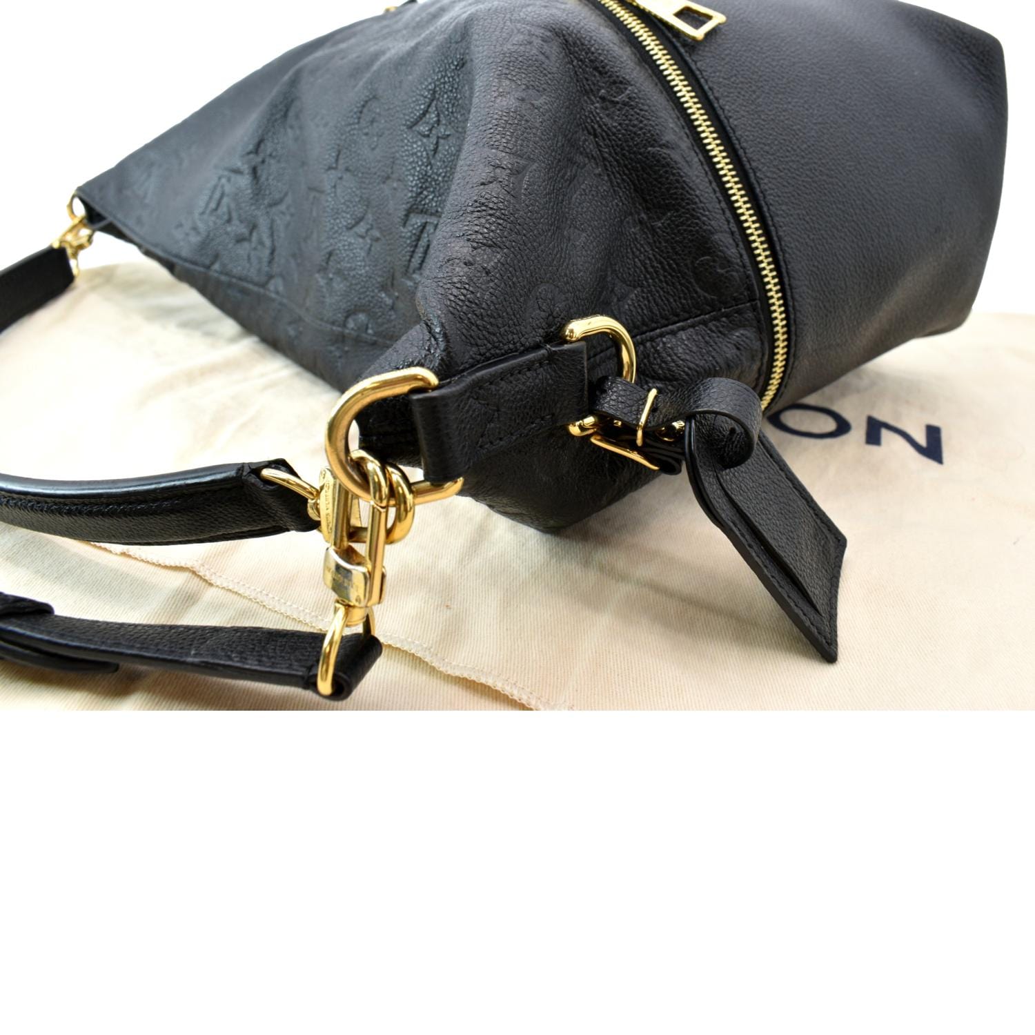 LOUIS VUITTON Black Melie Empriente Hobo Bag – Fashion Reloved