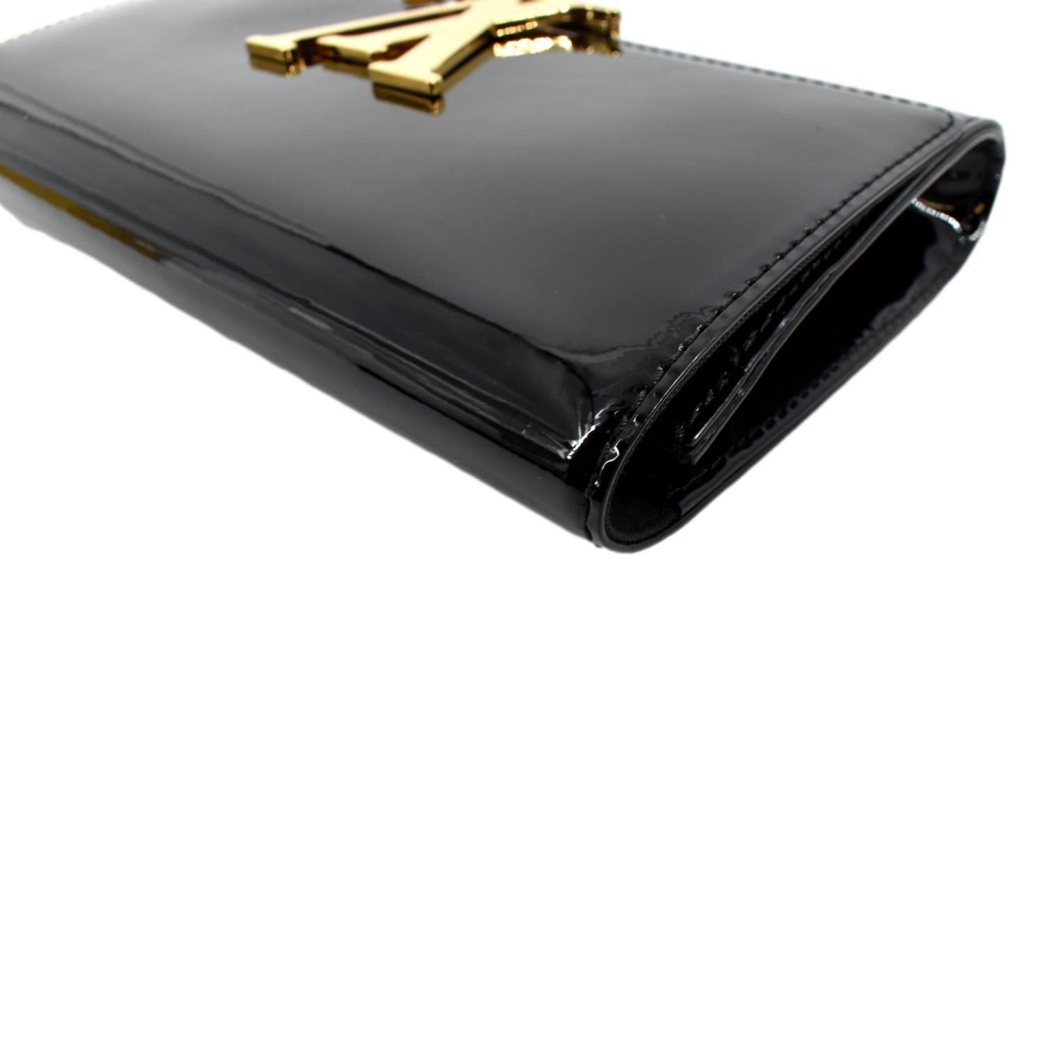 Adèle leather wallet Louis Vuitton Black in Leather - 18789213