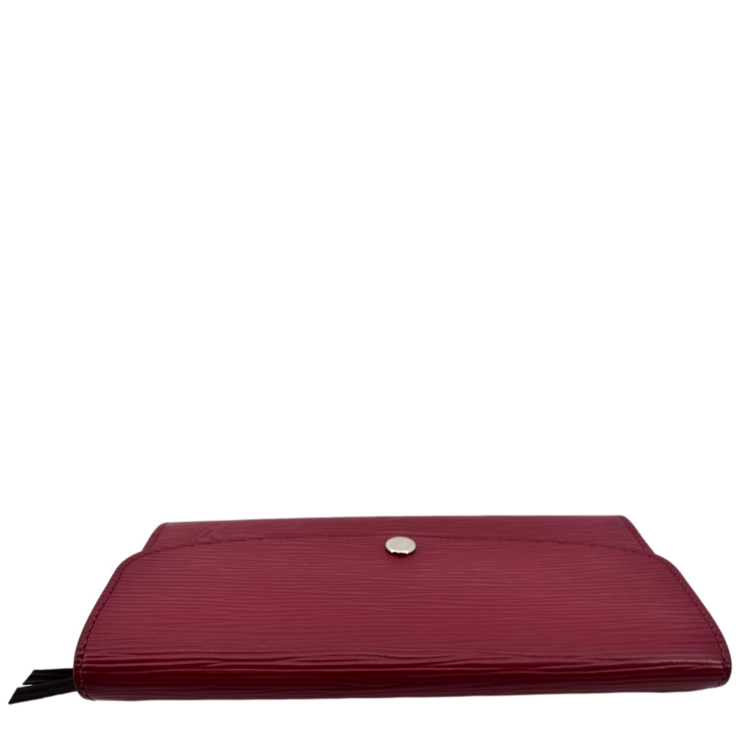 Louis Vuitton, Bags, Authentic Louis Vuitton Sarah Epi Leather Wallet  Fuchsia