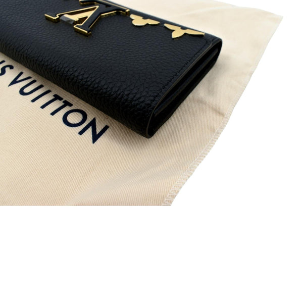 Louis Vuitton Capucines Wallet, Blue