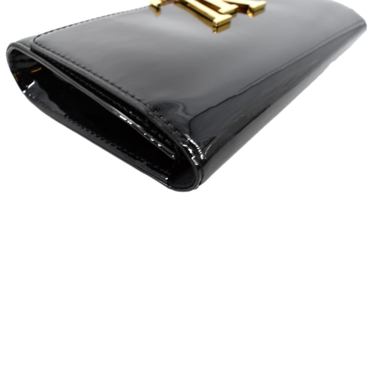 Leather wallet Louis Vuitton Black in Leather - 21139245