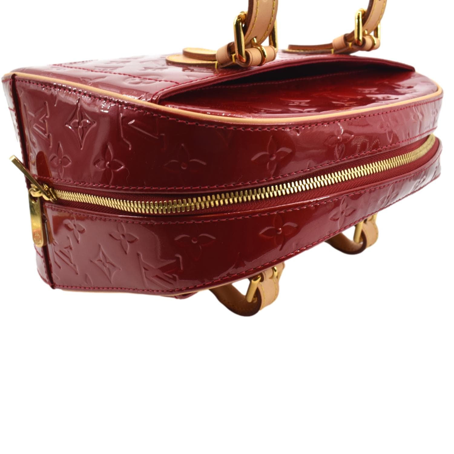 Purple Louis Vuitton Monogram Vernis Summit Drive Handbag