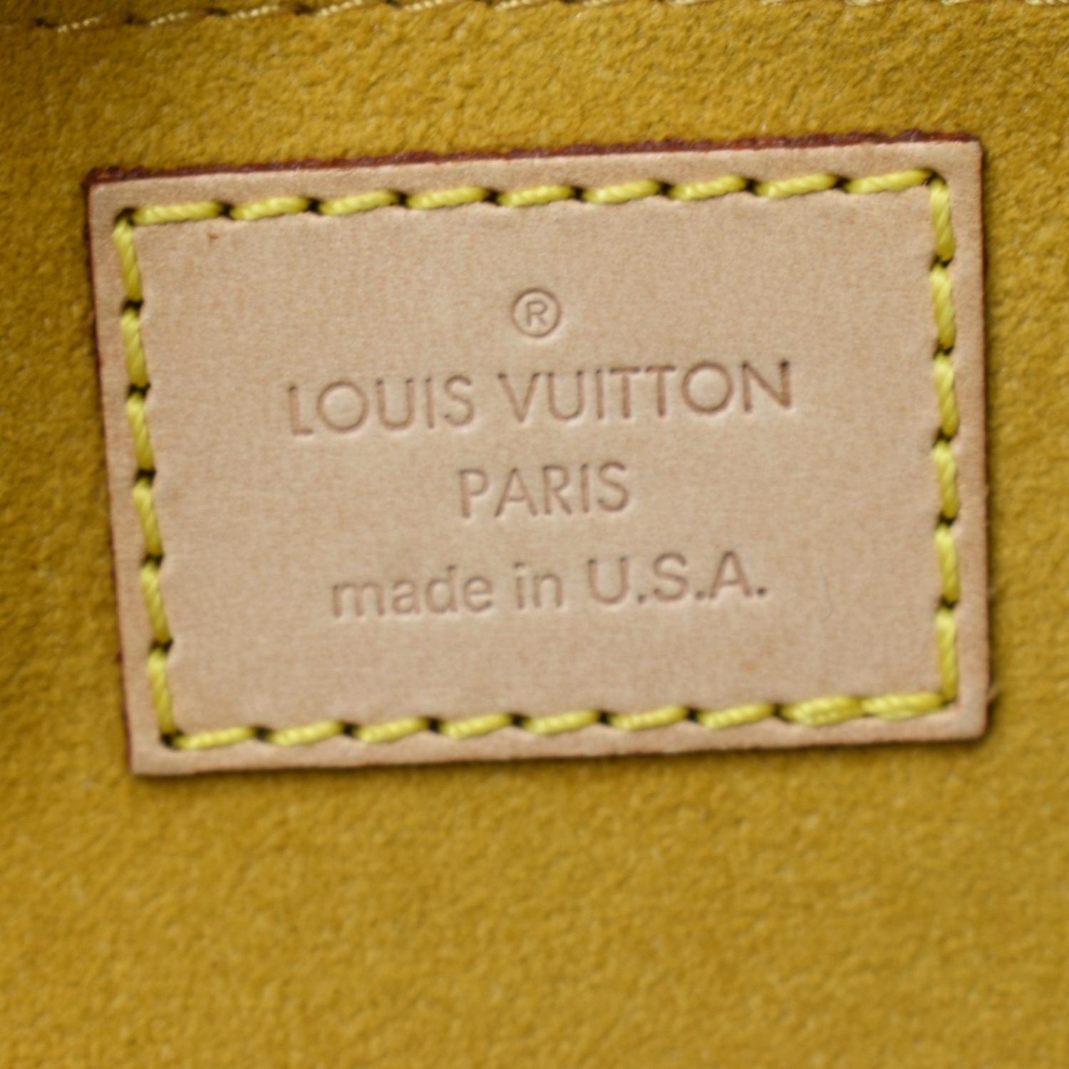LOUIS VUITTON BLUE MONOGRAM DENIM MINI PLEATY BAG – RDB