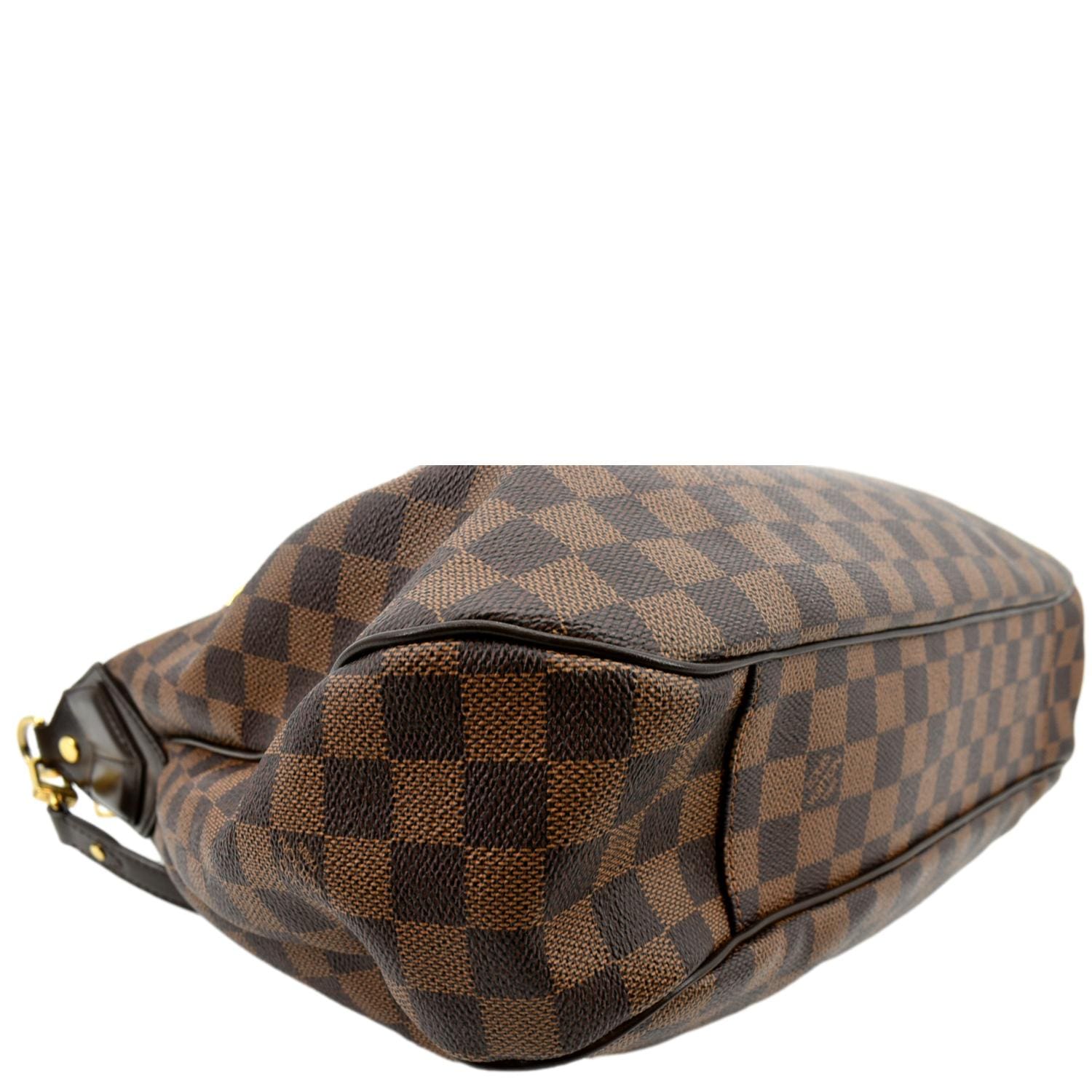 Evora leather handbag Louis Vuitton Brown in Leather - 29722841