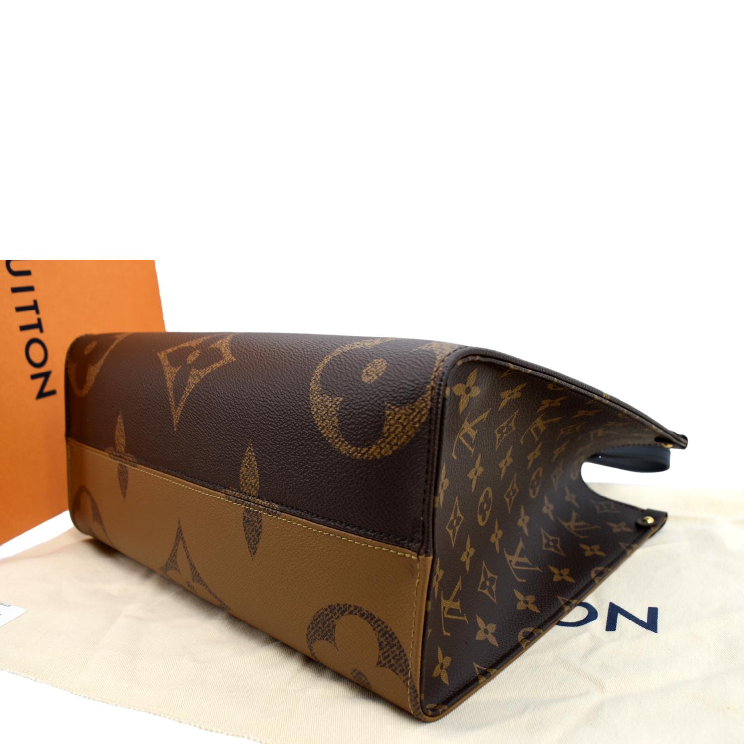 Louis Vuitton Onthego mm Monogram Reverse Monogram Giant