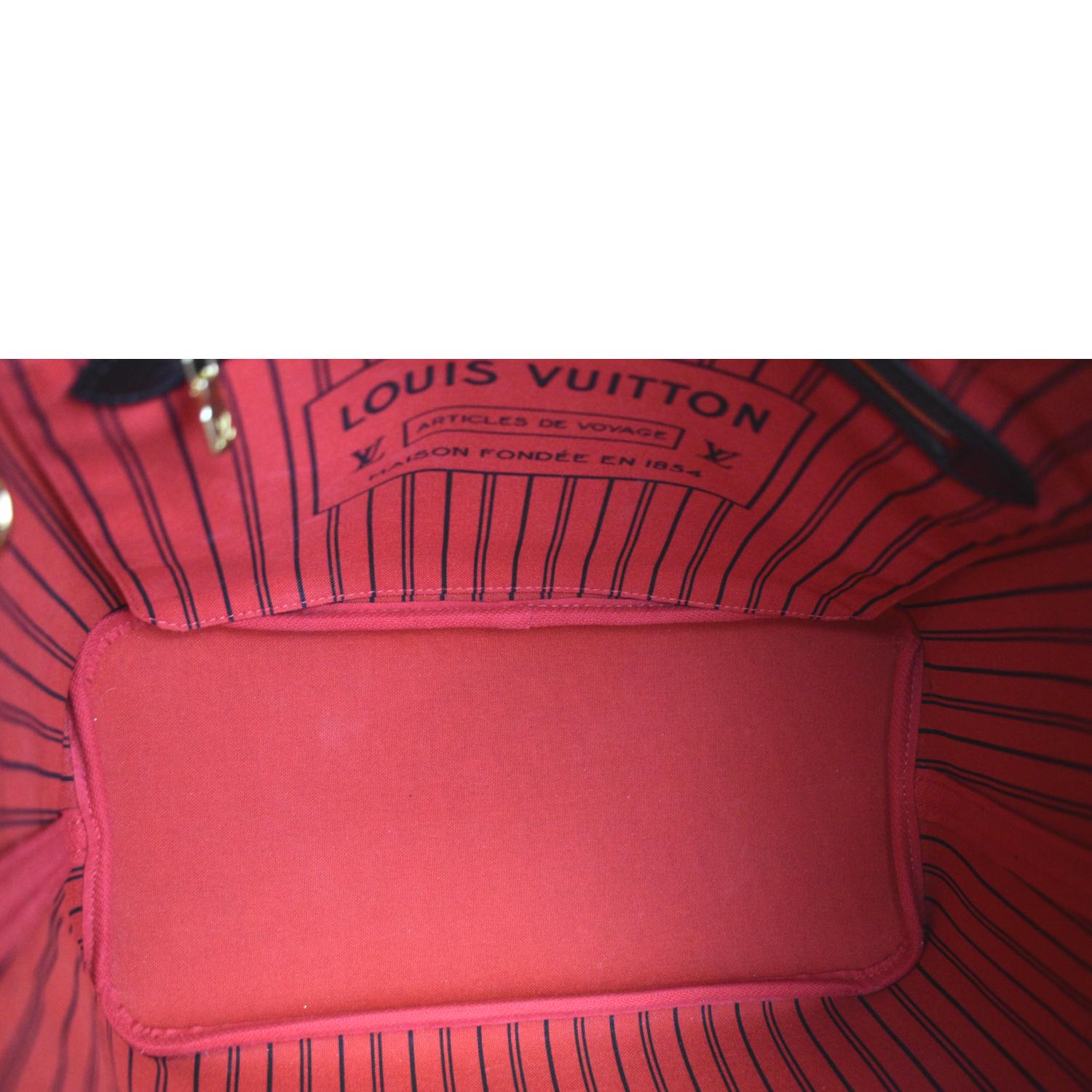 Louis Vuitton Neverfull Monogram World Tour Mm Brown Canvas Tote