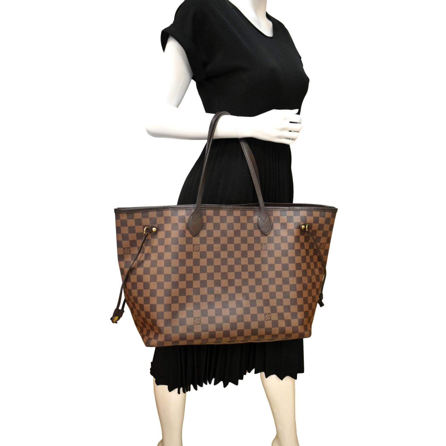 Louis Vuitton Large Damier Ebene Neverfull GM Tote bag 862870 For Sale at  1stDibs