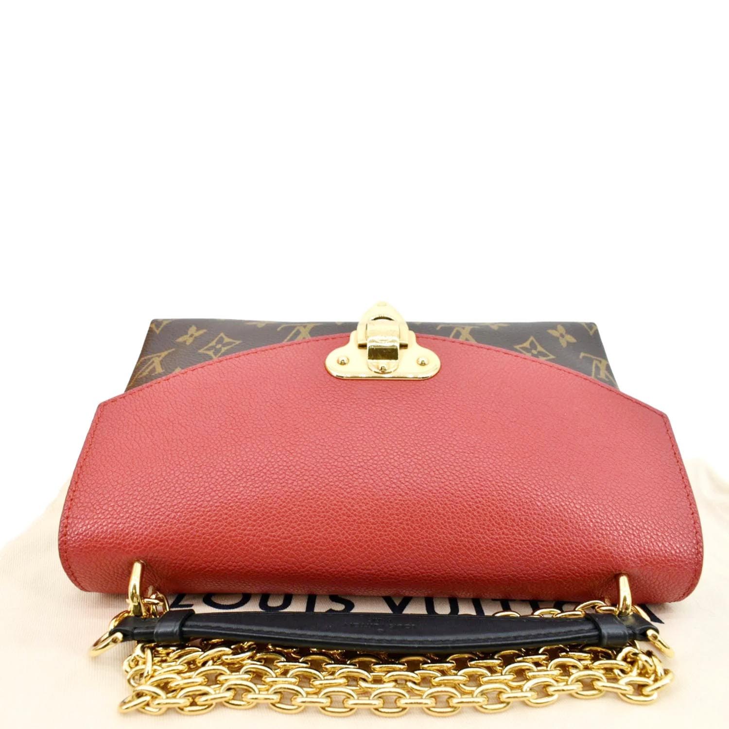 Louis Vuitton Red Monogram Saint Placide Handbag – Mine & Yours