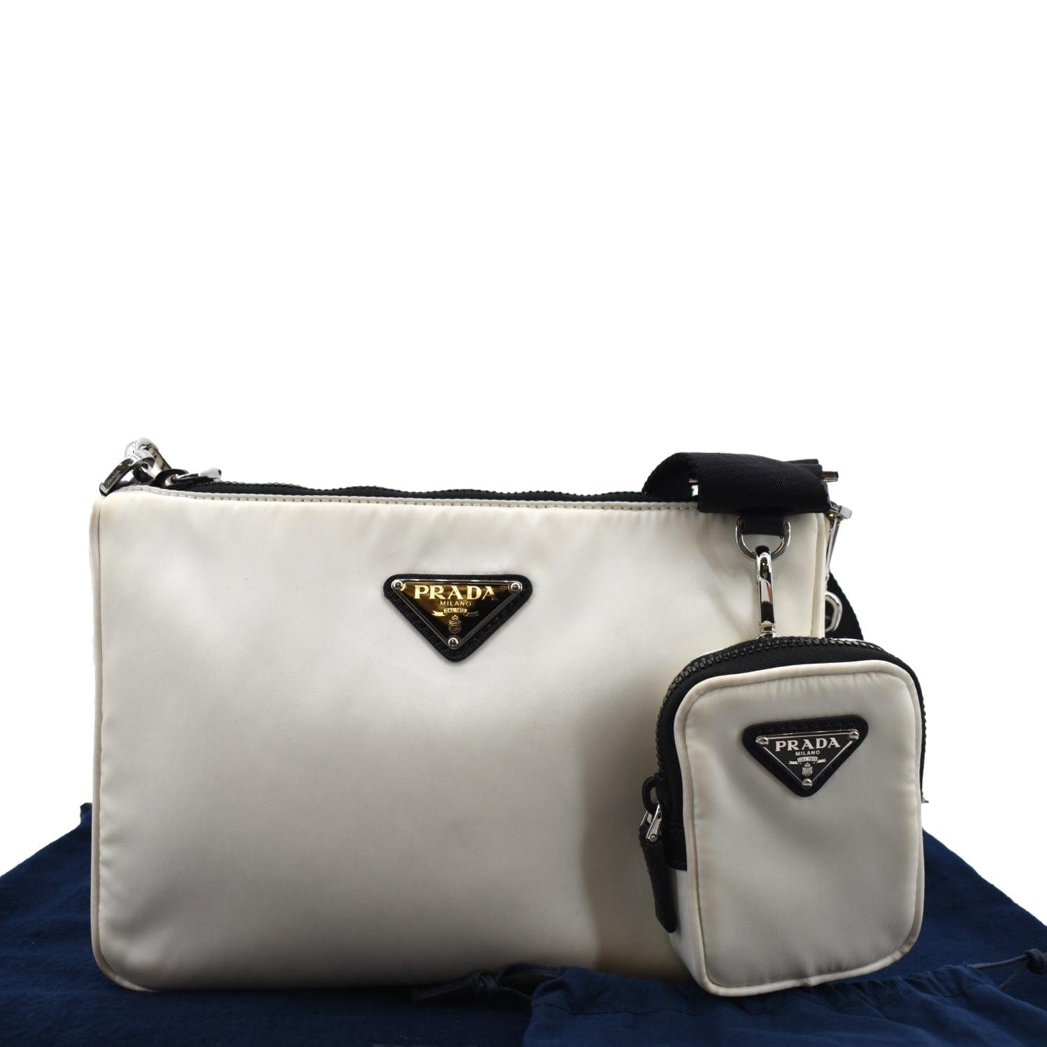 Authentic prada tote bag nylon italy, Luxury, Bags & Wallets on