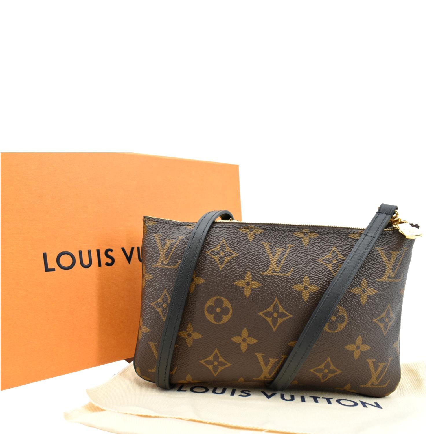 UNBOXING Louis Vuitton Double Zip Pochette Giant Monogram Reverse  #luxurypl38 #louisvuitton 