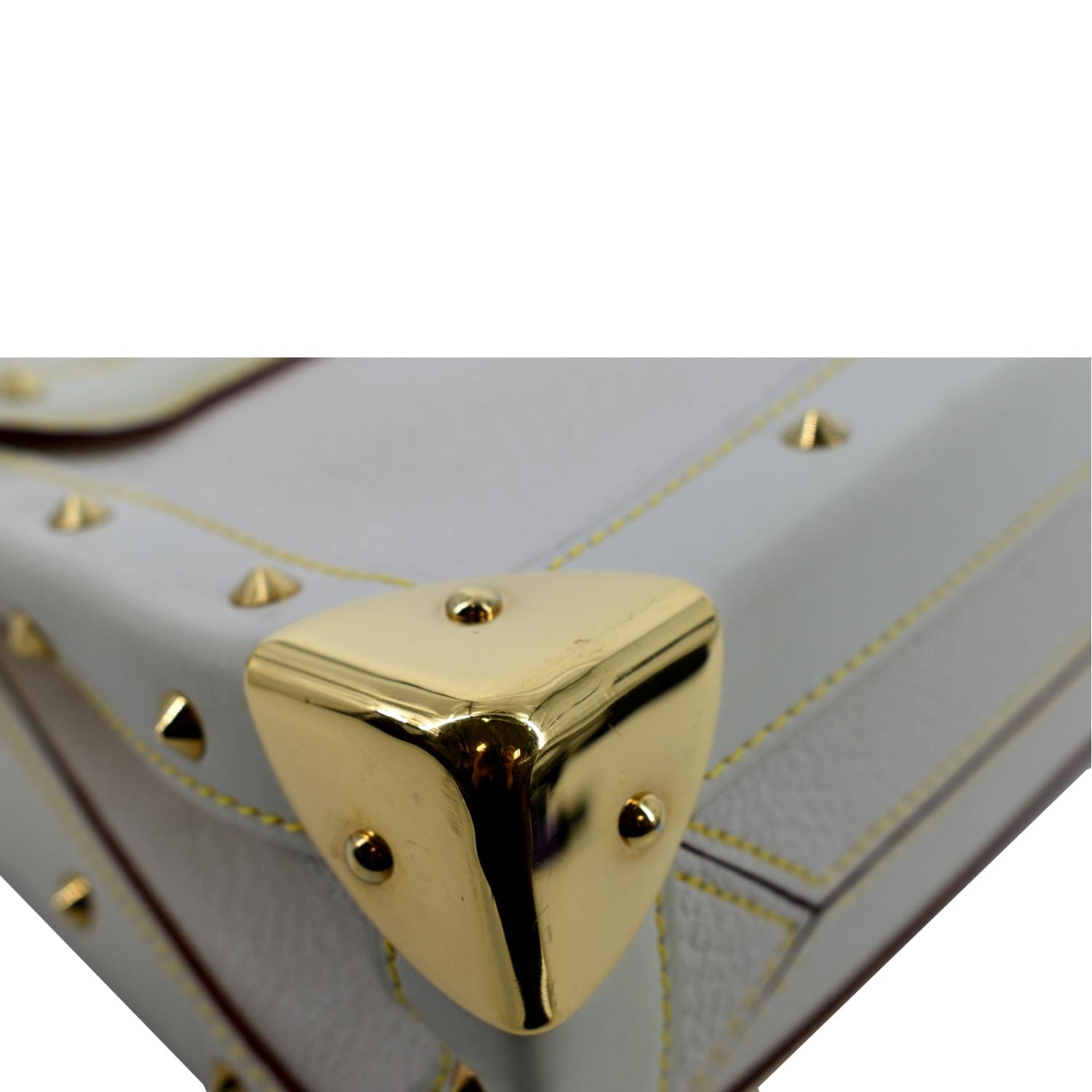 Le talentueux leather handbag Louis Vuitton White in Leather - 30147225