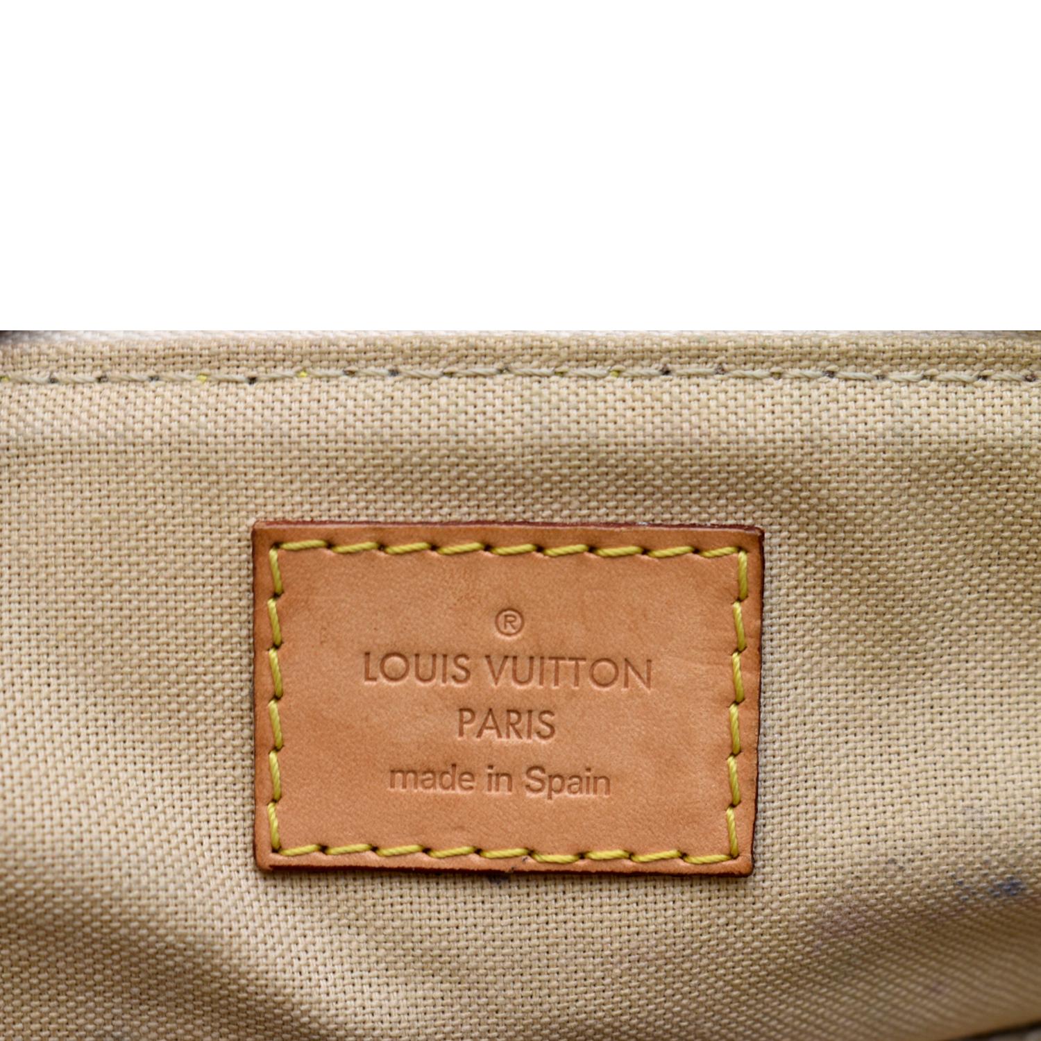 Louis Vuitton White Damier Azur Siracusa PM Cloth ref.615703