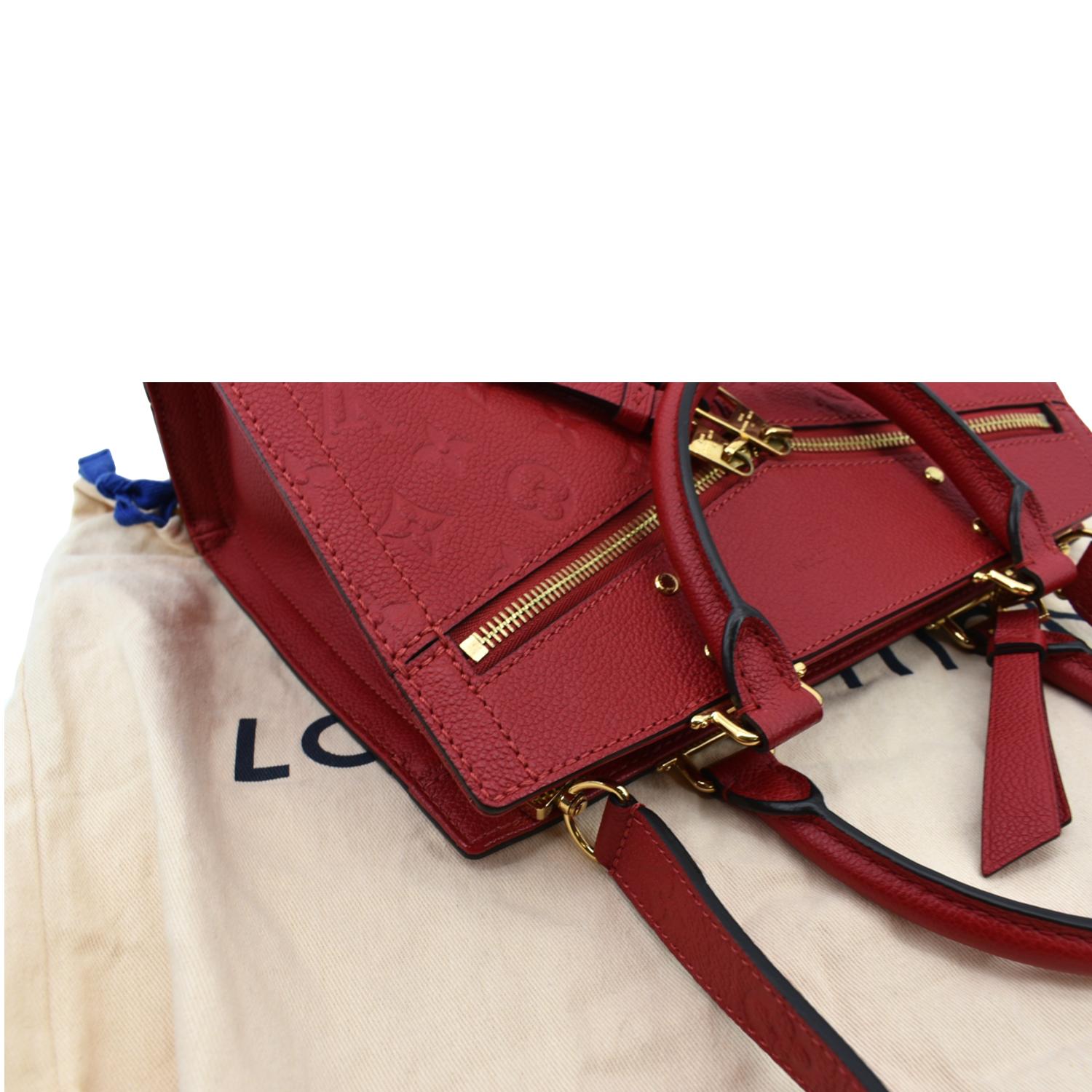 Louis Vuitton Sully Handbag Monogram Empreinte Leather MM at 1stDibs