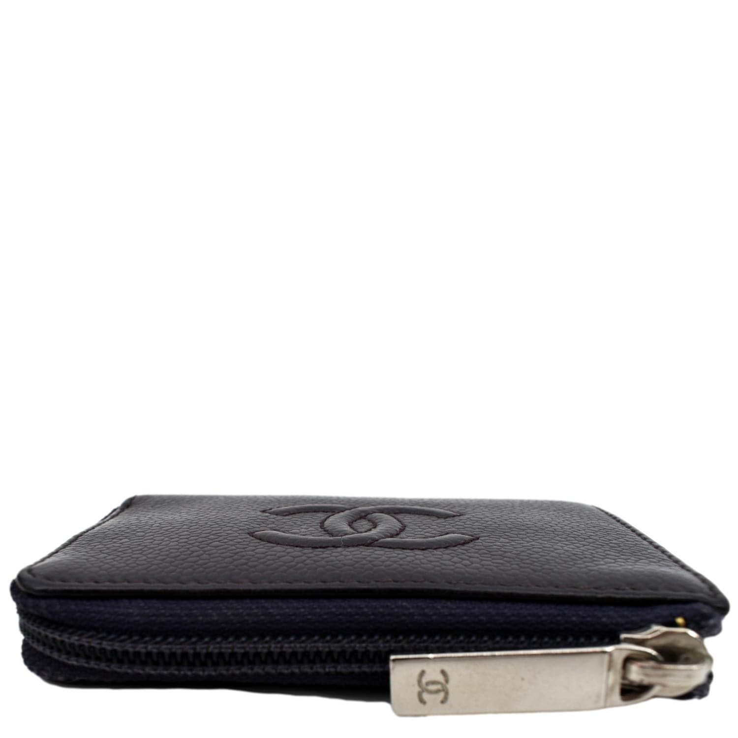 Chanel Small O-Case Leather Pouch