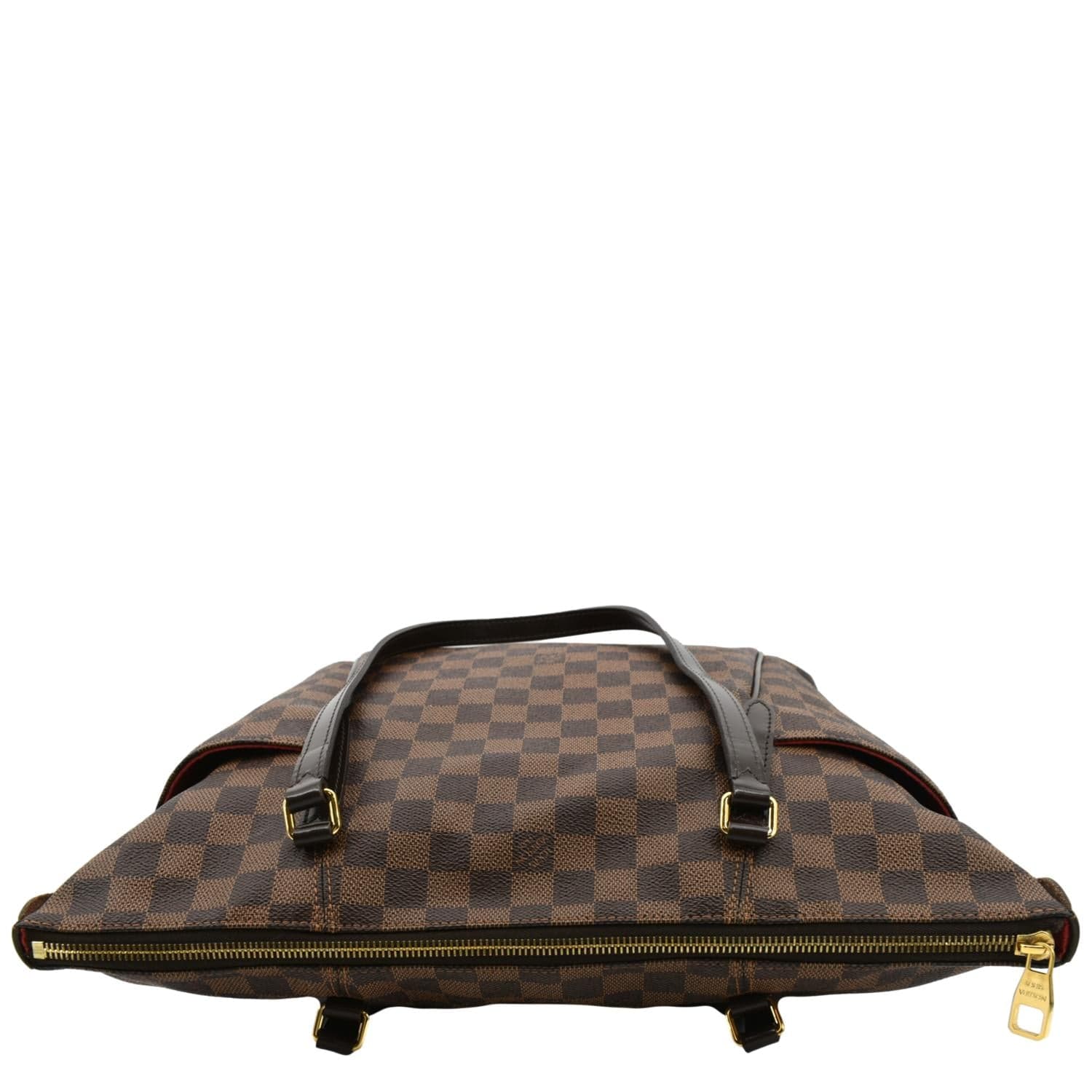 Louis Vuitton Damier Ebene Totally MM Tote Bag Shoulder Handbag Brown Superb