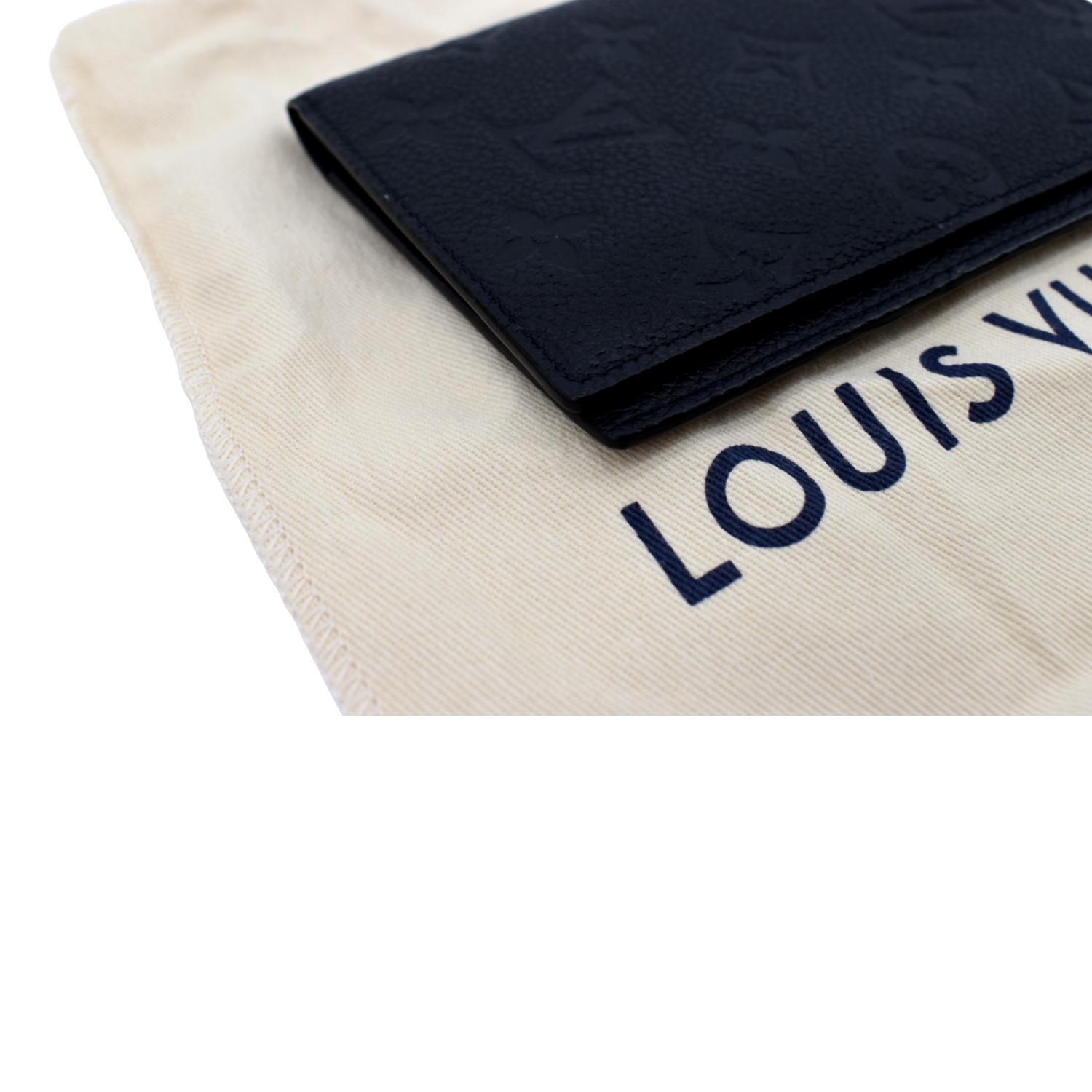 Louis Vuitton Passport Cover Monogram Empreinte Leather Black 2015231