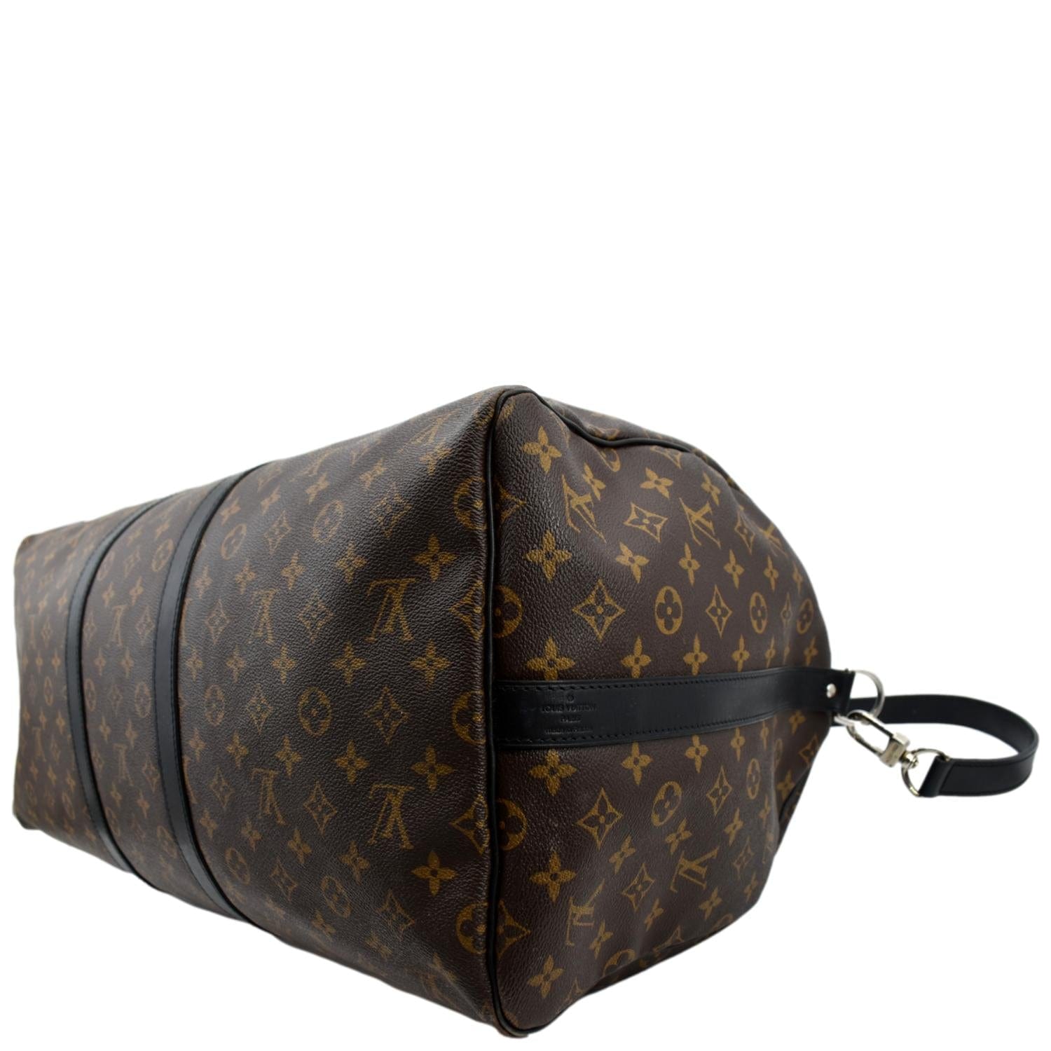 Louis Vuitton Monogram Canvas Keepall Bandouliere 55 Duffle Bag
