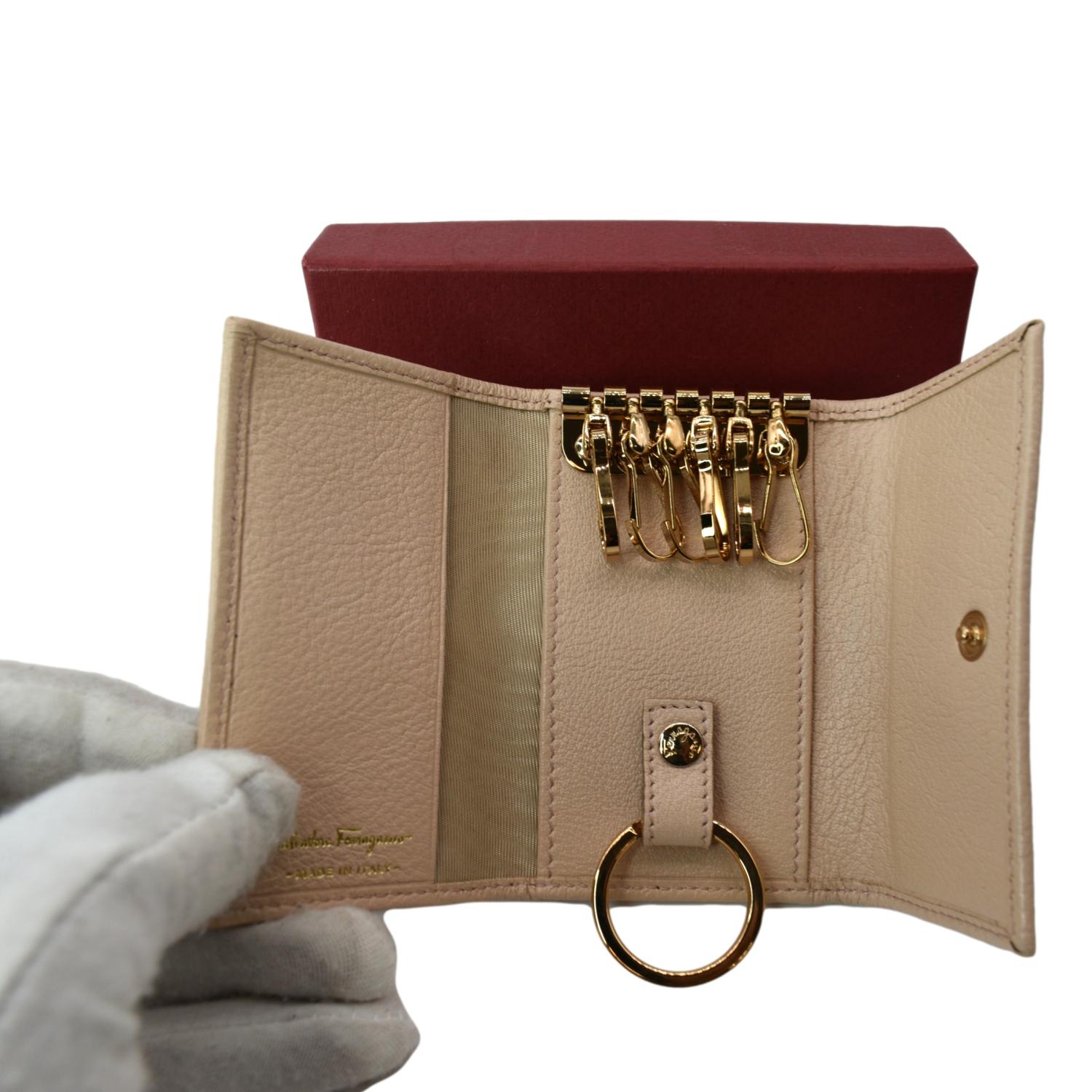 Salvatore Ferragamo Leather Beige Wallets for Women for sale