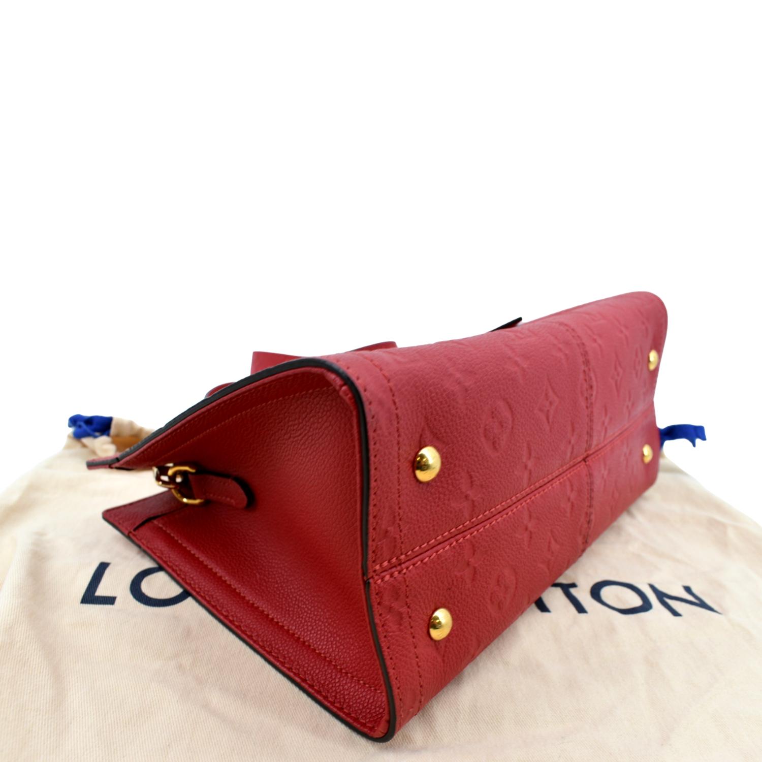 Louis Vuitton Sully Leather Handbag