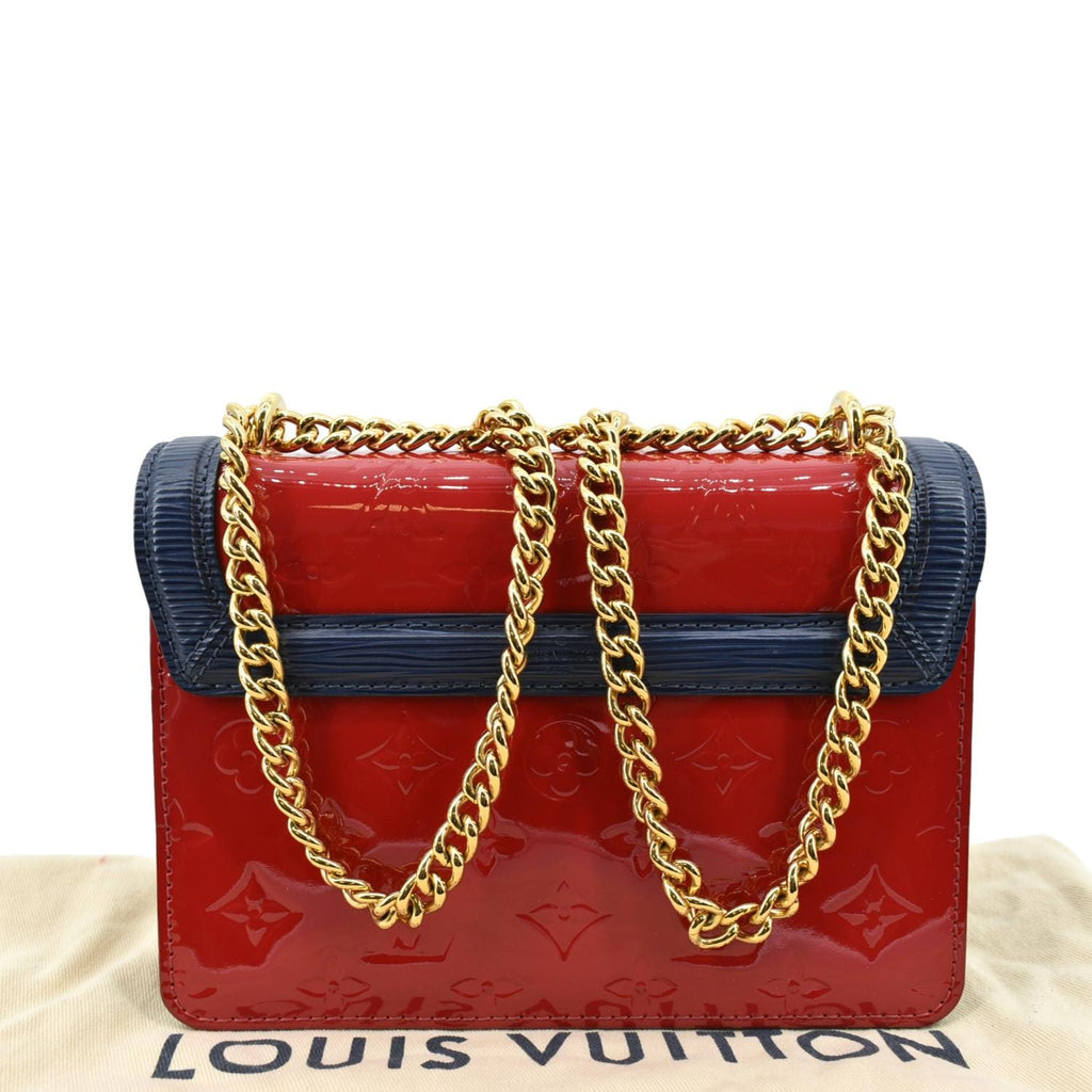 Louis Vuitton Vintage Red Lockme II Leather Clutch, Best Price and Reviews