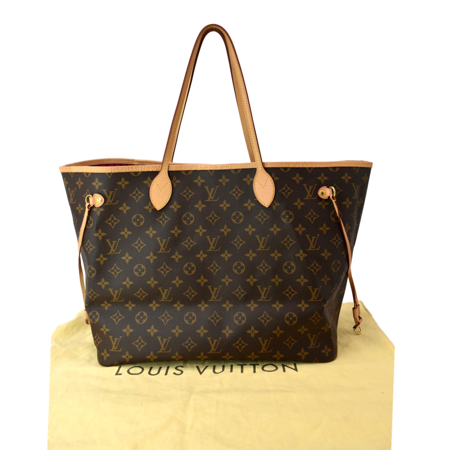 Louis Vuitton Large Monogram Neverfull GM Tote Bag 1019lv26