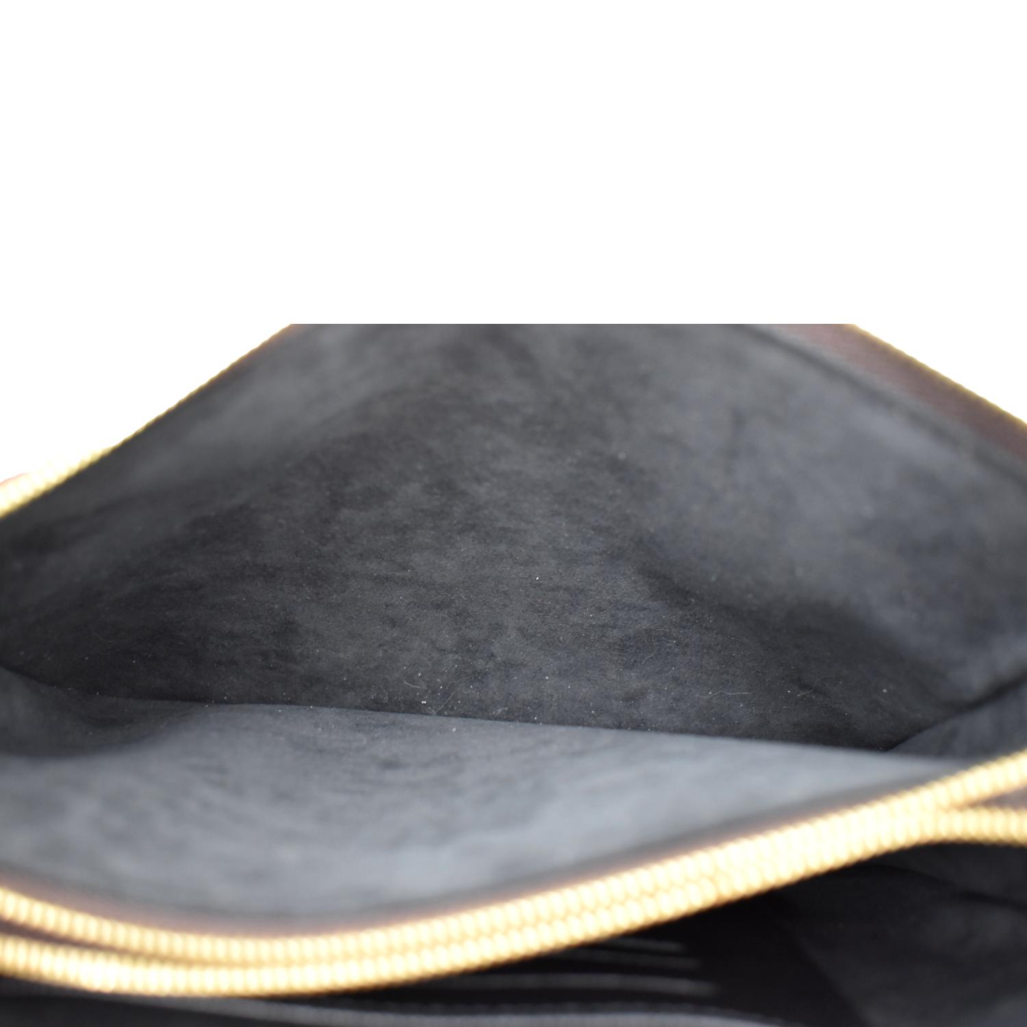 Louis Vuitton Monogram Giant Reverse Double Zip Pochette - Brown Crossbody  Bags, Handbags - LOU824198