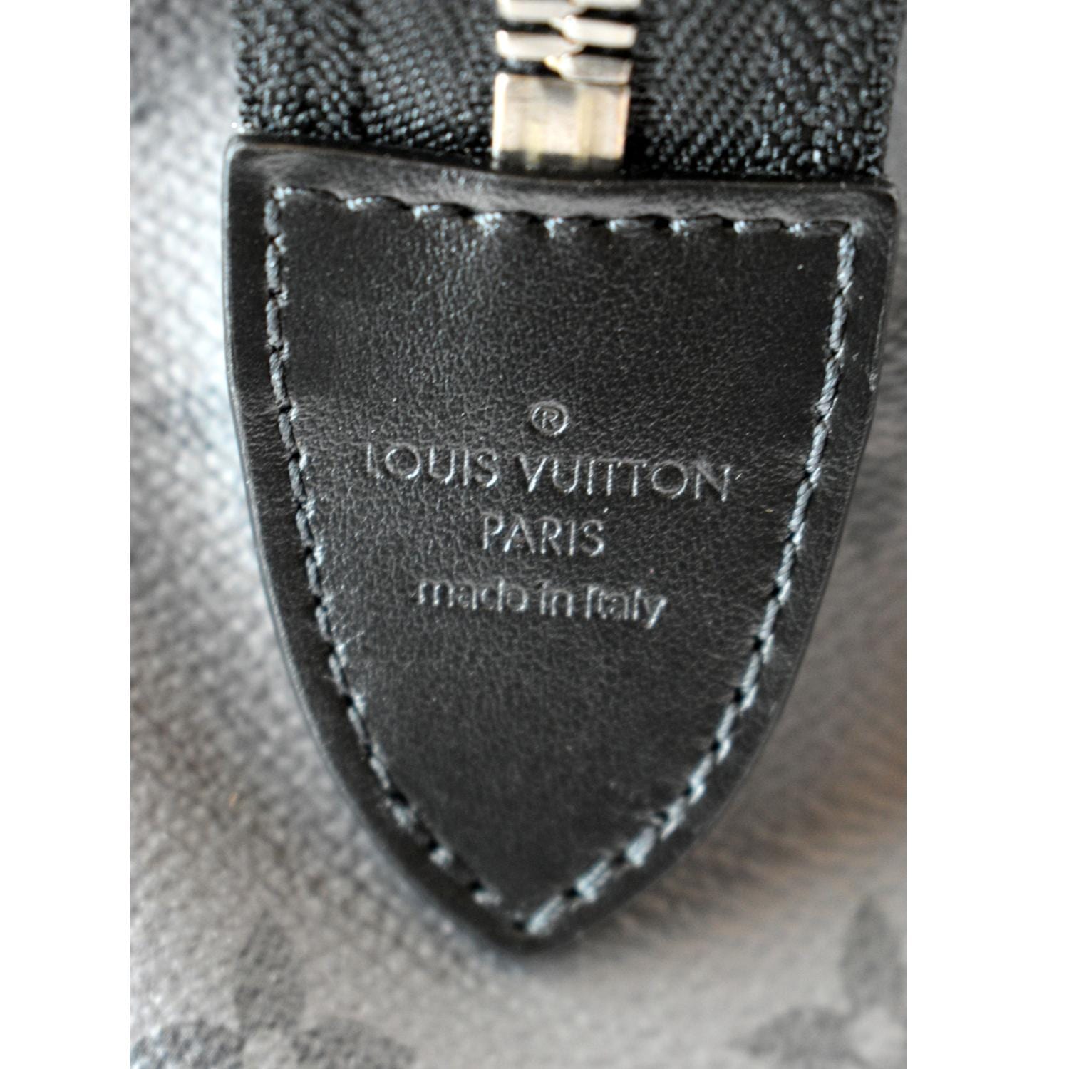 Louis Vuitton Monogram Eclipse Reverse Canvas New Cabas Zippe GM