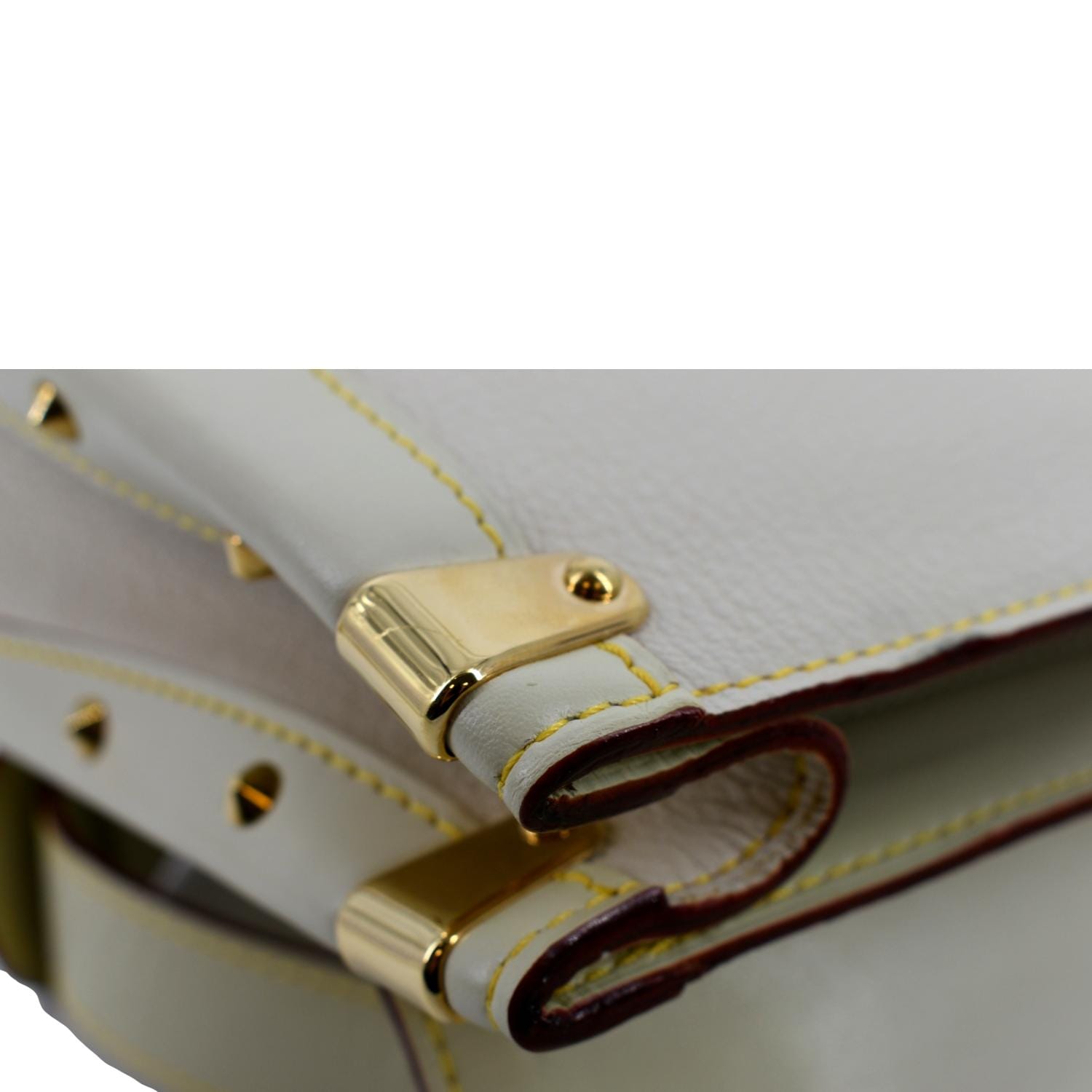 Louis Vuitton White Suhali Leather Le Talentueux Bag at 1stDibs