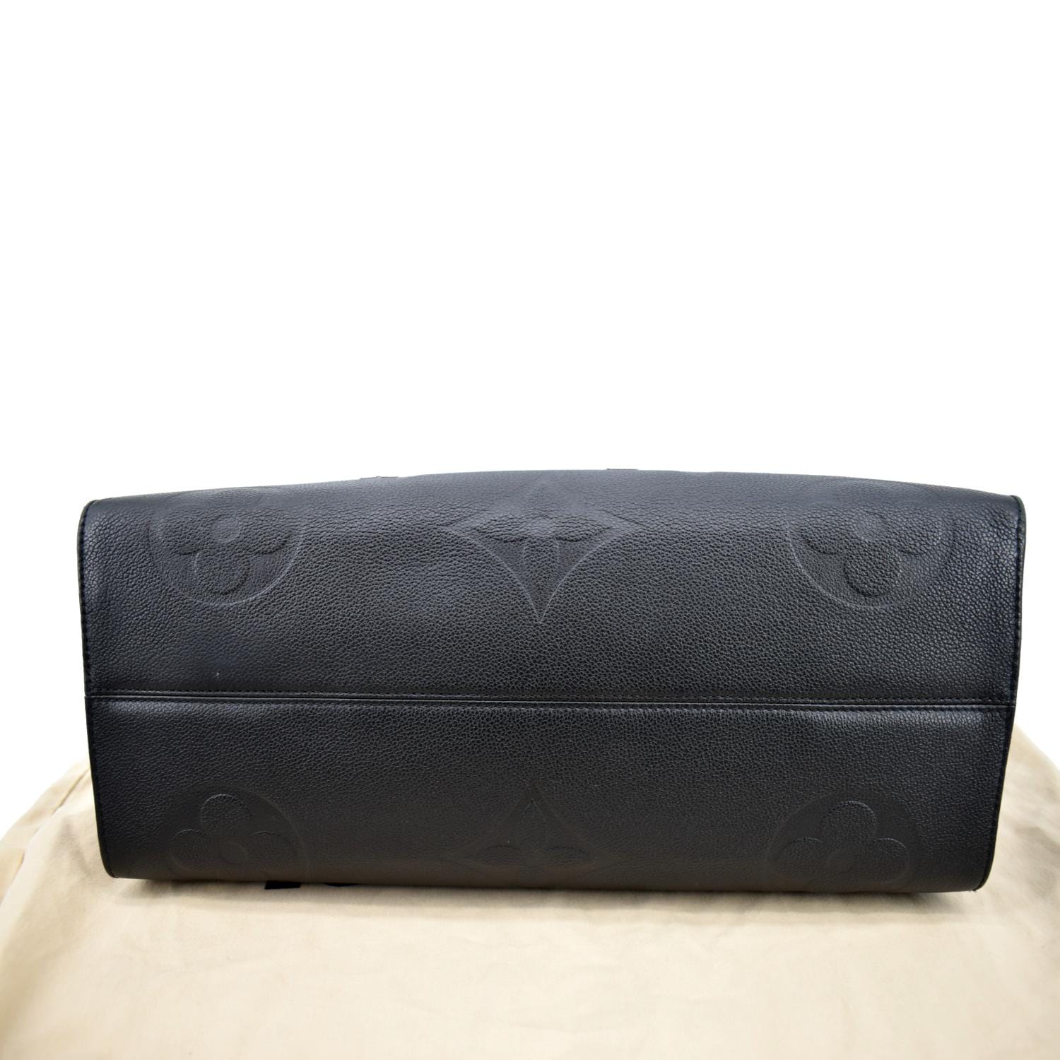 Louis Vuitton OnTheGo Tote Limited Edition Crafty Monogram Empreinte Giant  GM Black 11172041