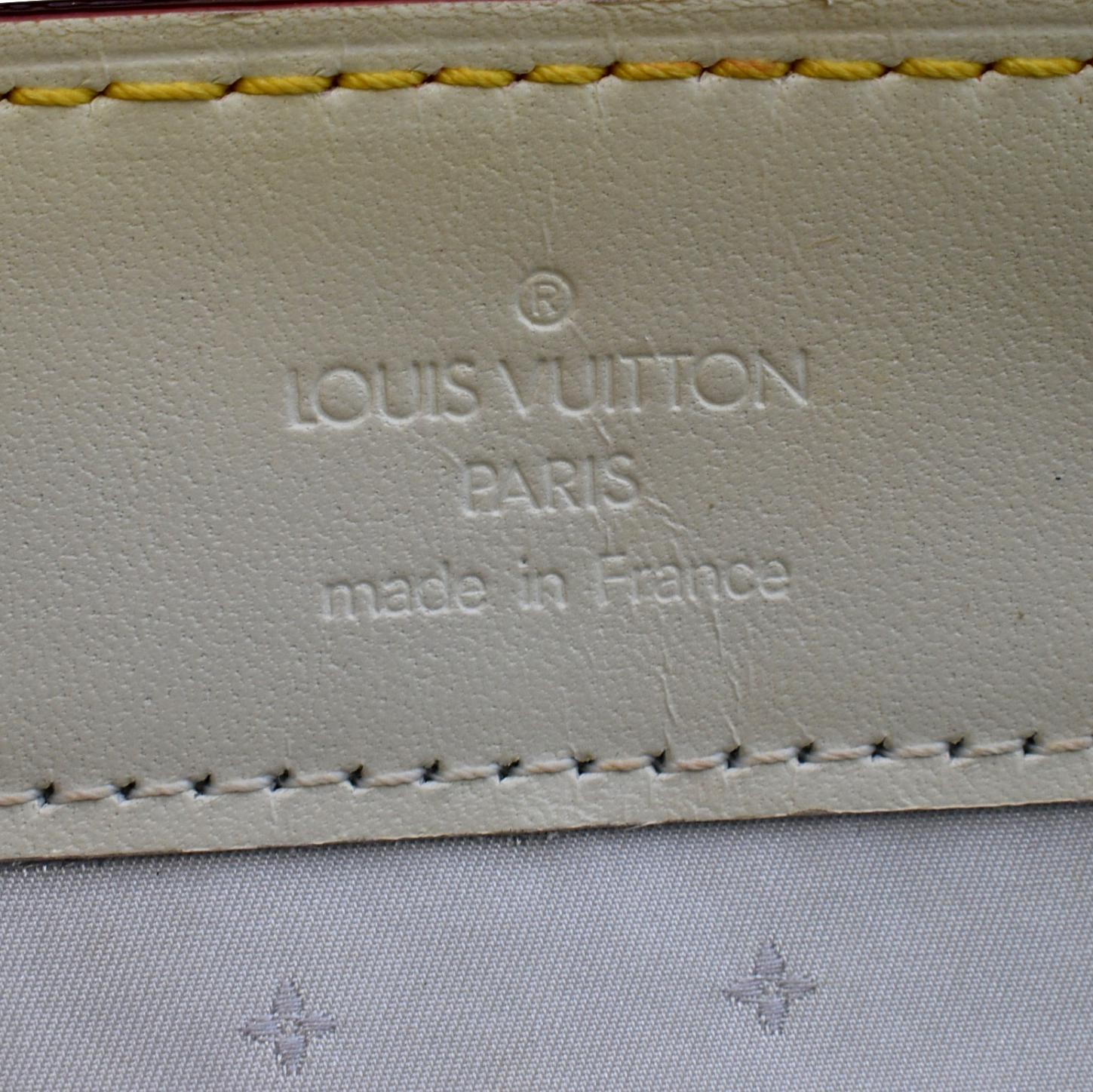 Louis Vuitton White Suhali Le Talentueux Leather Goatskin ref
