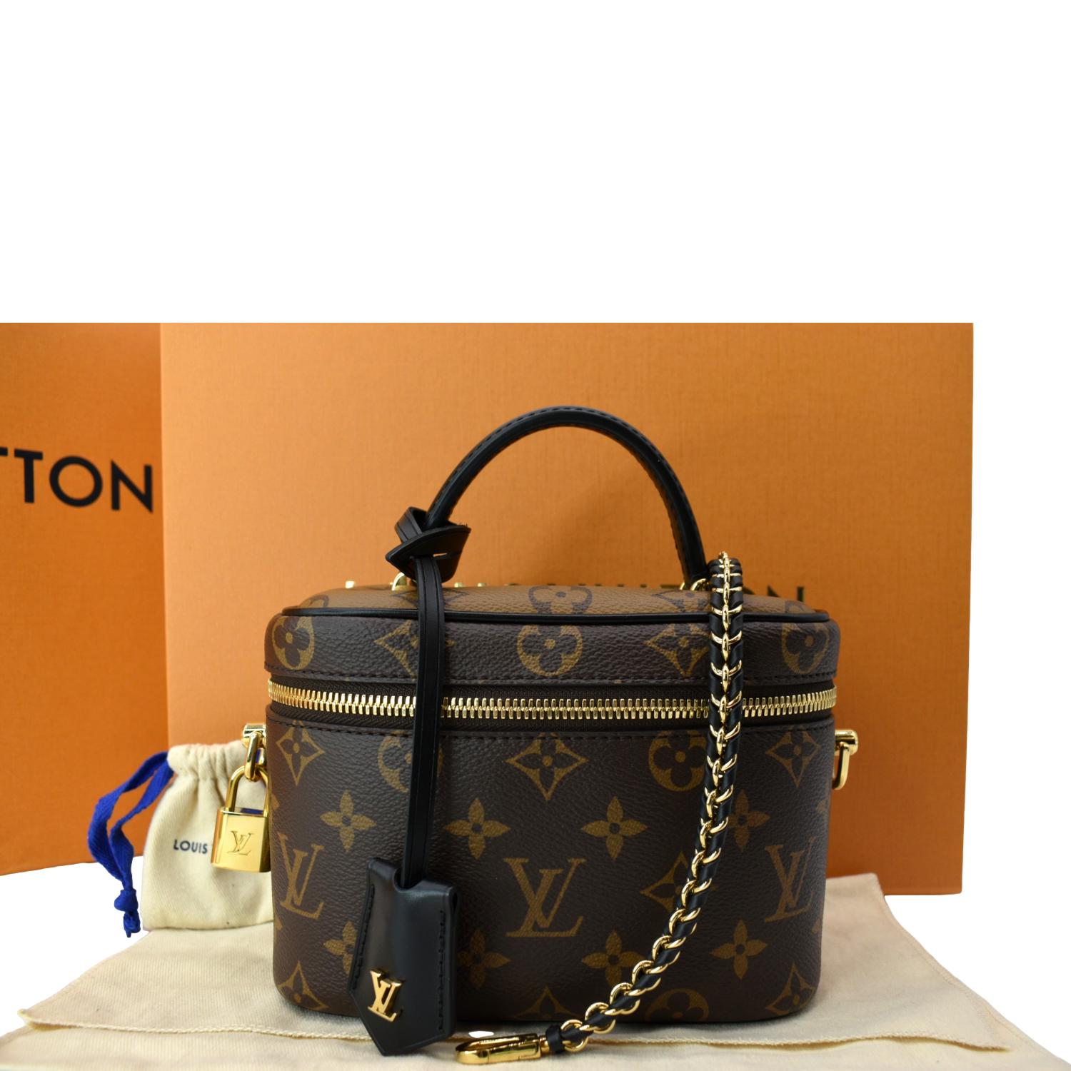 Louis Vuitton Vanity Bag Reverse Monogram Canvas PM at 1stDibs