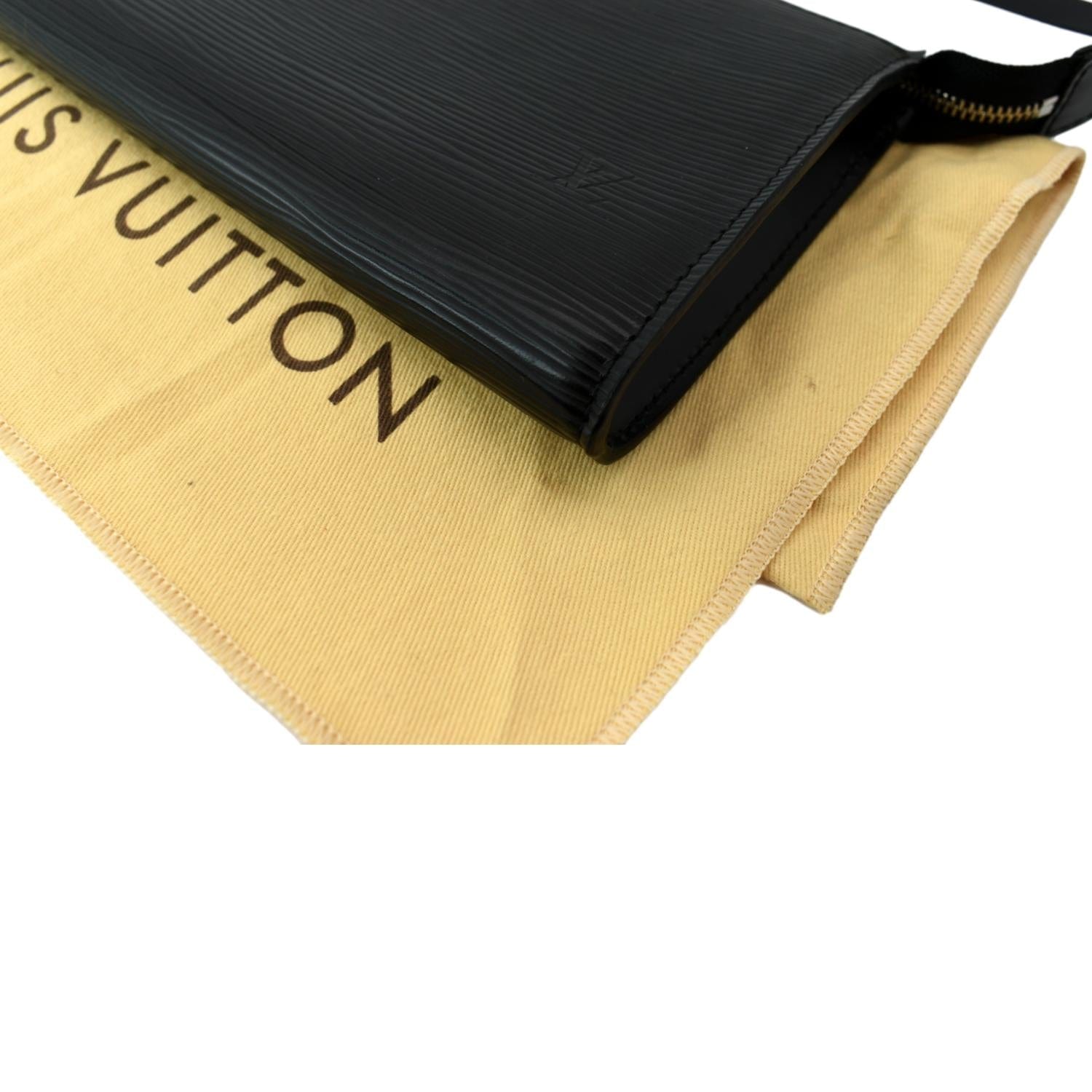Louis Vuitton Yellow Epi Leather Pochette Accessories
