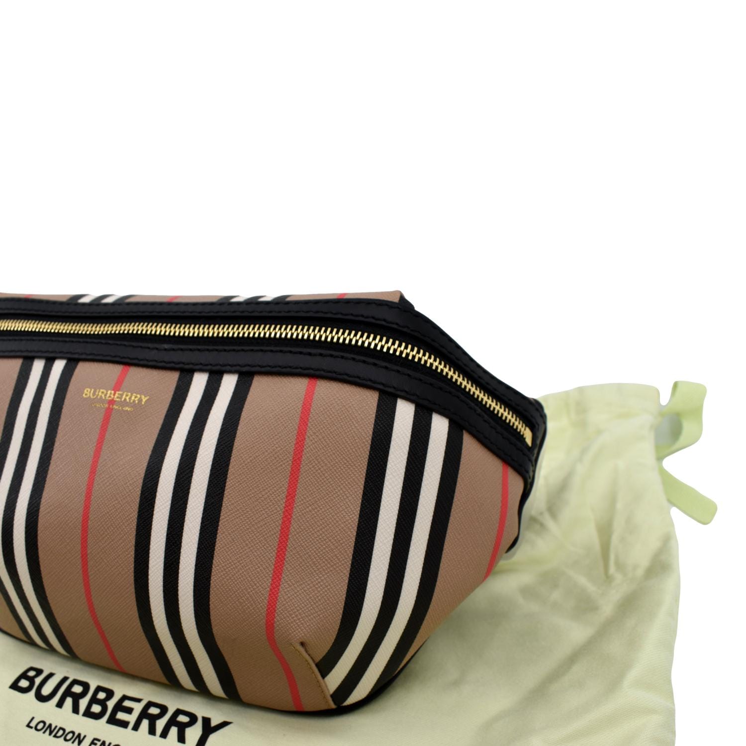 Burberry Medium Monogram Stripe E Canvas Bum Bag