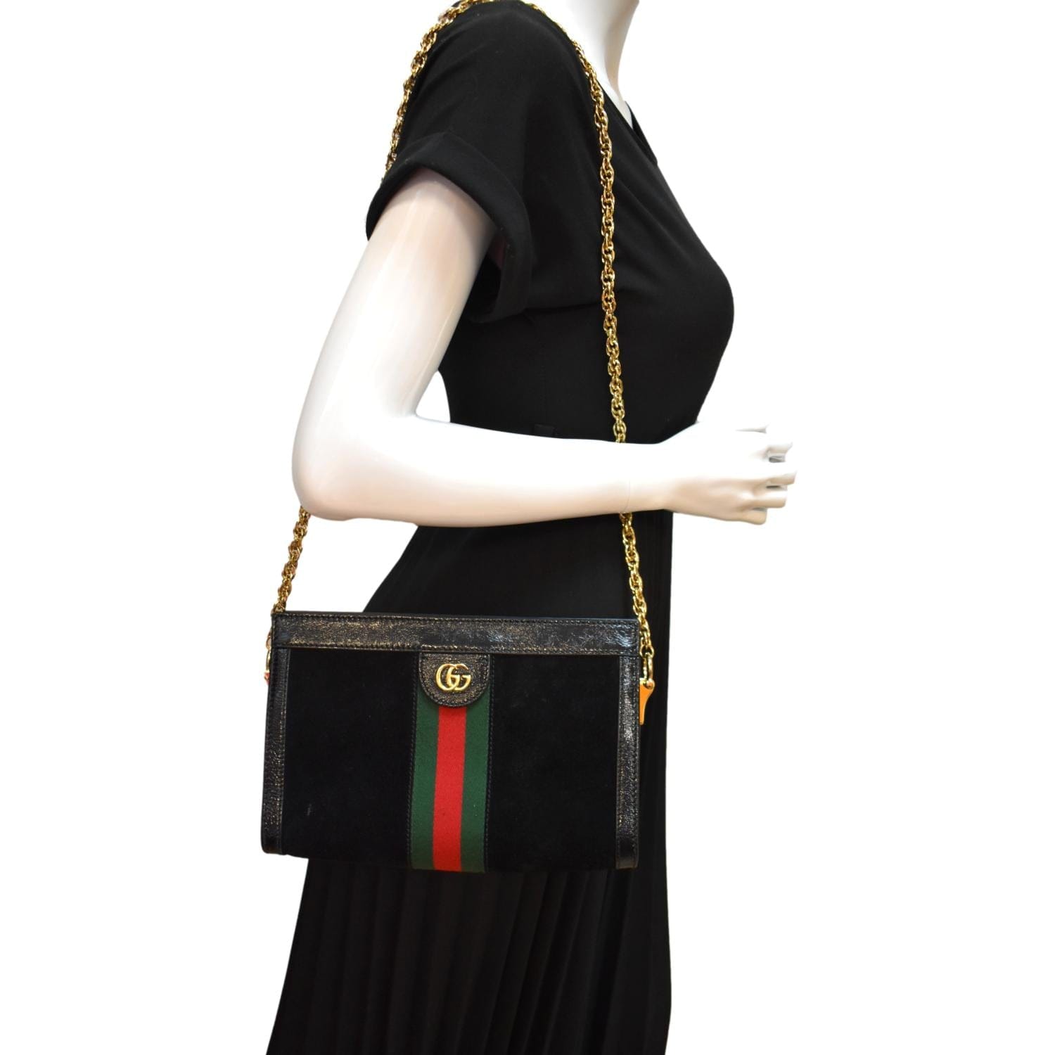 Ophidia GG Small Tote Bag in Black - Gucci