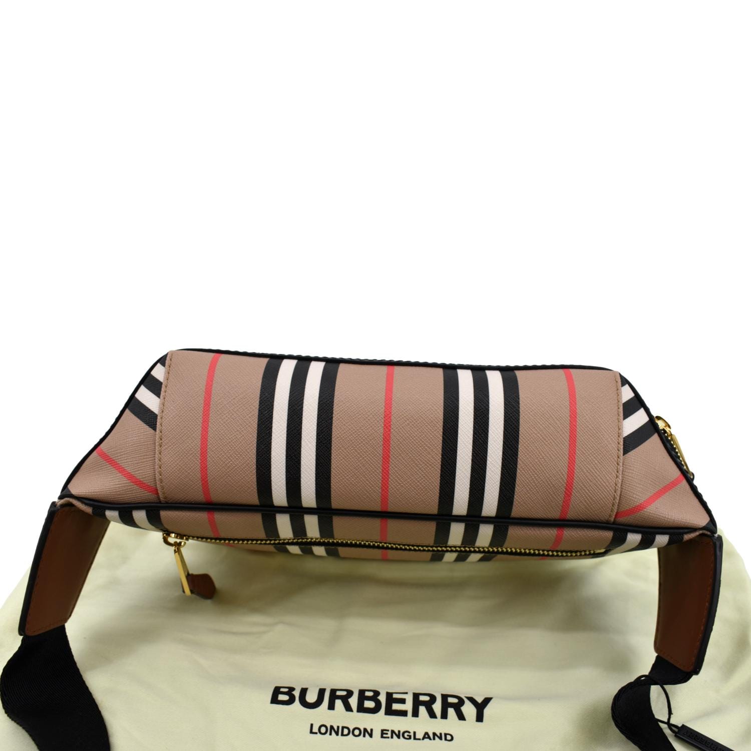 BURBERRY Checked Logo Bum Bag