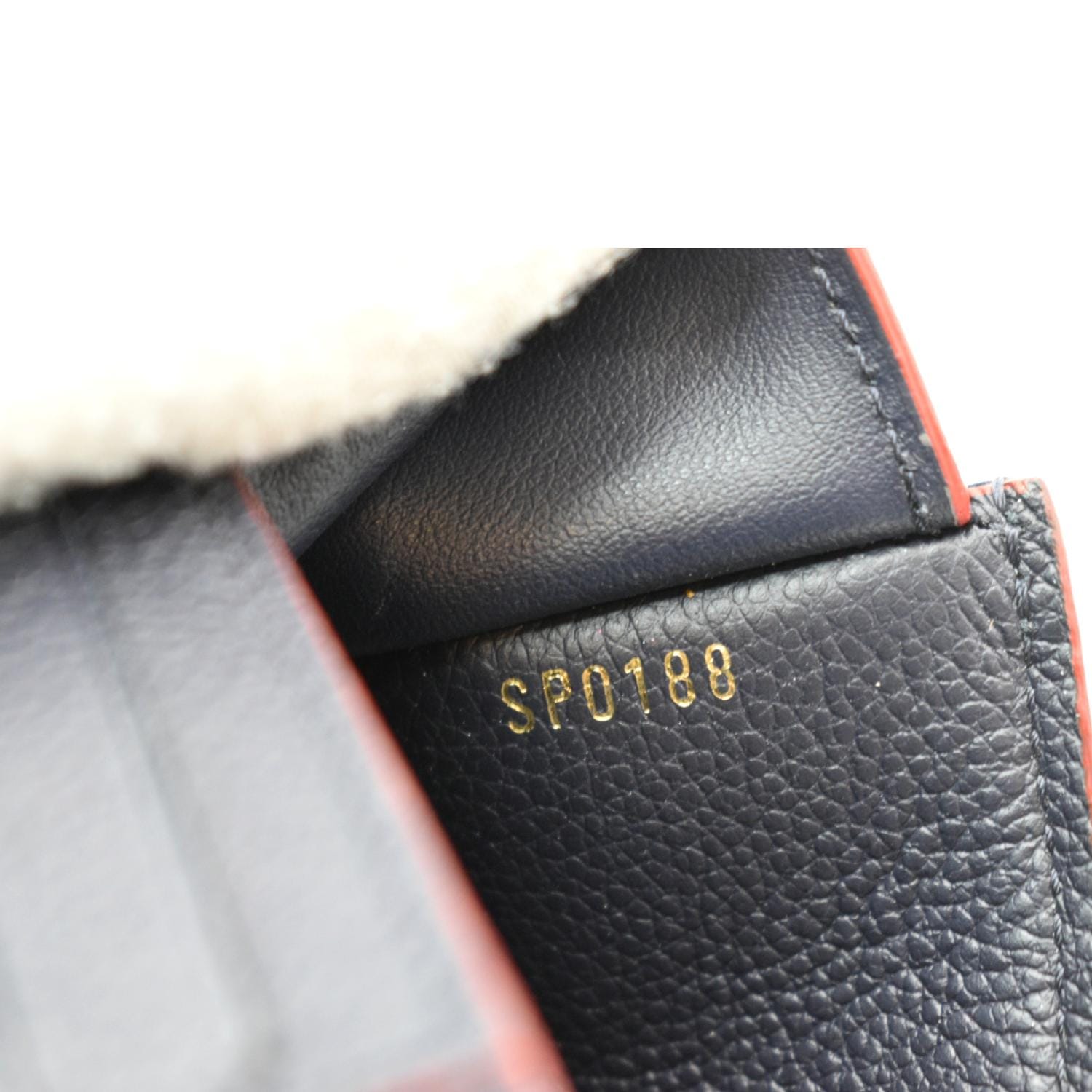 Victorine Wallet - Luxury Monogram Empreinte Leather Blue