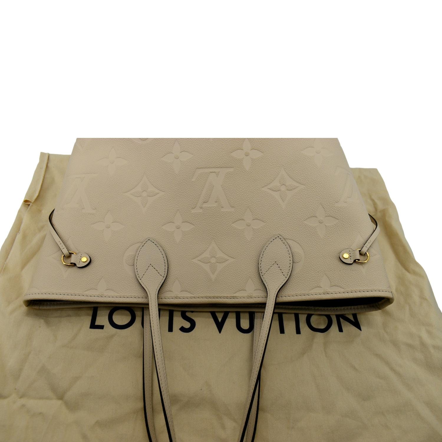 Louis Vuitton Tourterelle Monogram Neverfull MM
