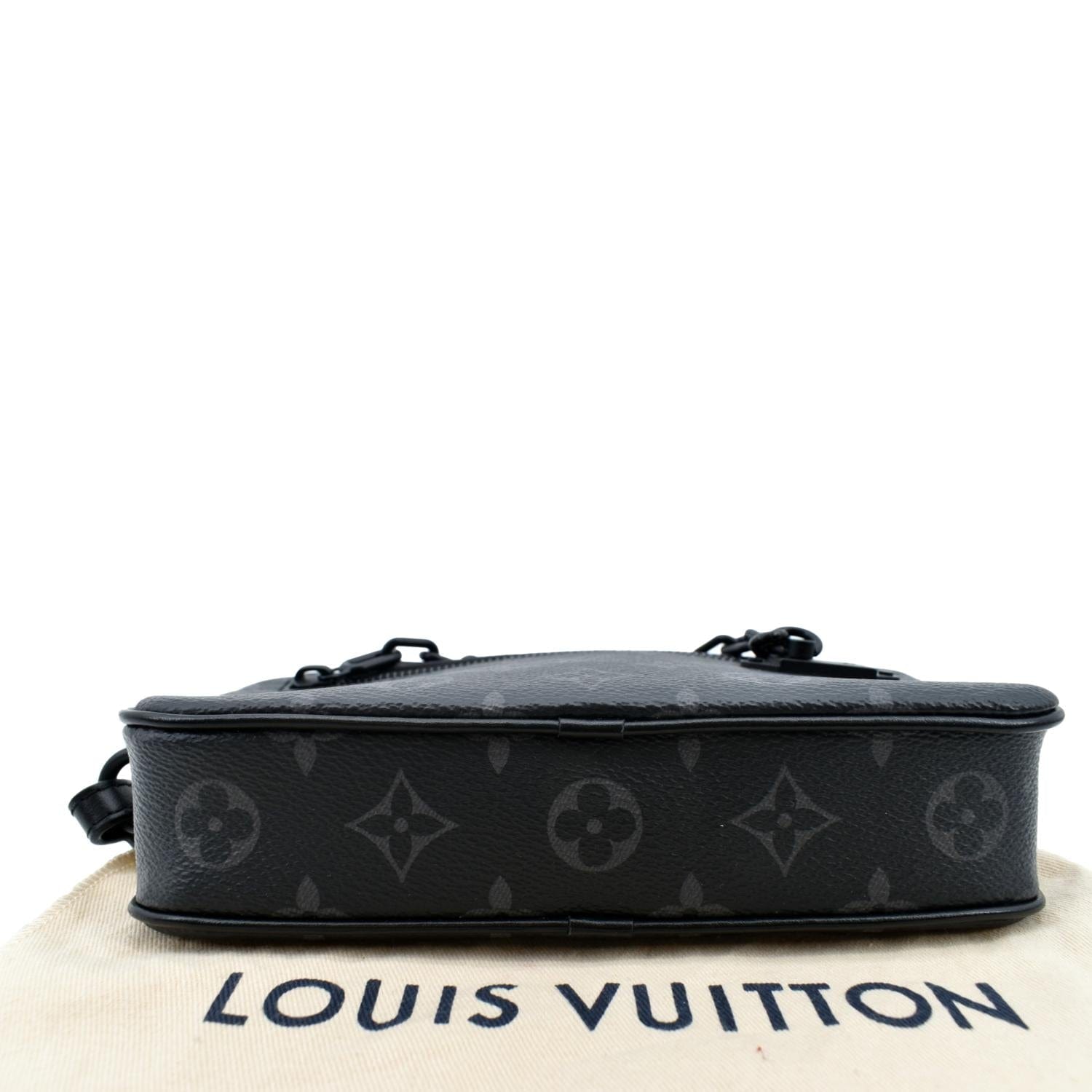 Louis Vuitton Louis Vuitton Monogram Eclipse Pochette Volga Volgir Avr –  NUIR VINTAGE