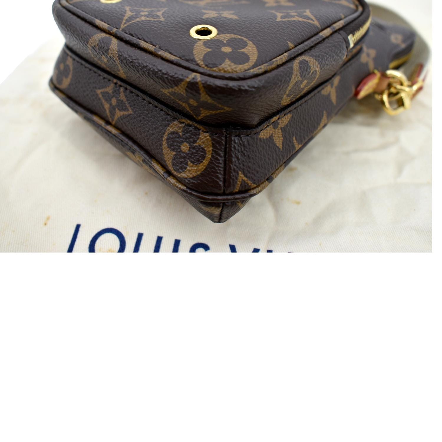 Louis Vuitton Utility Phone Sleeve Bag Monogram Canvas Brown 2363792