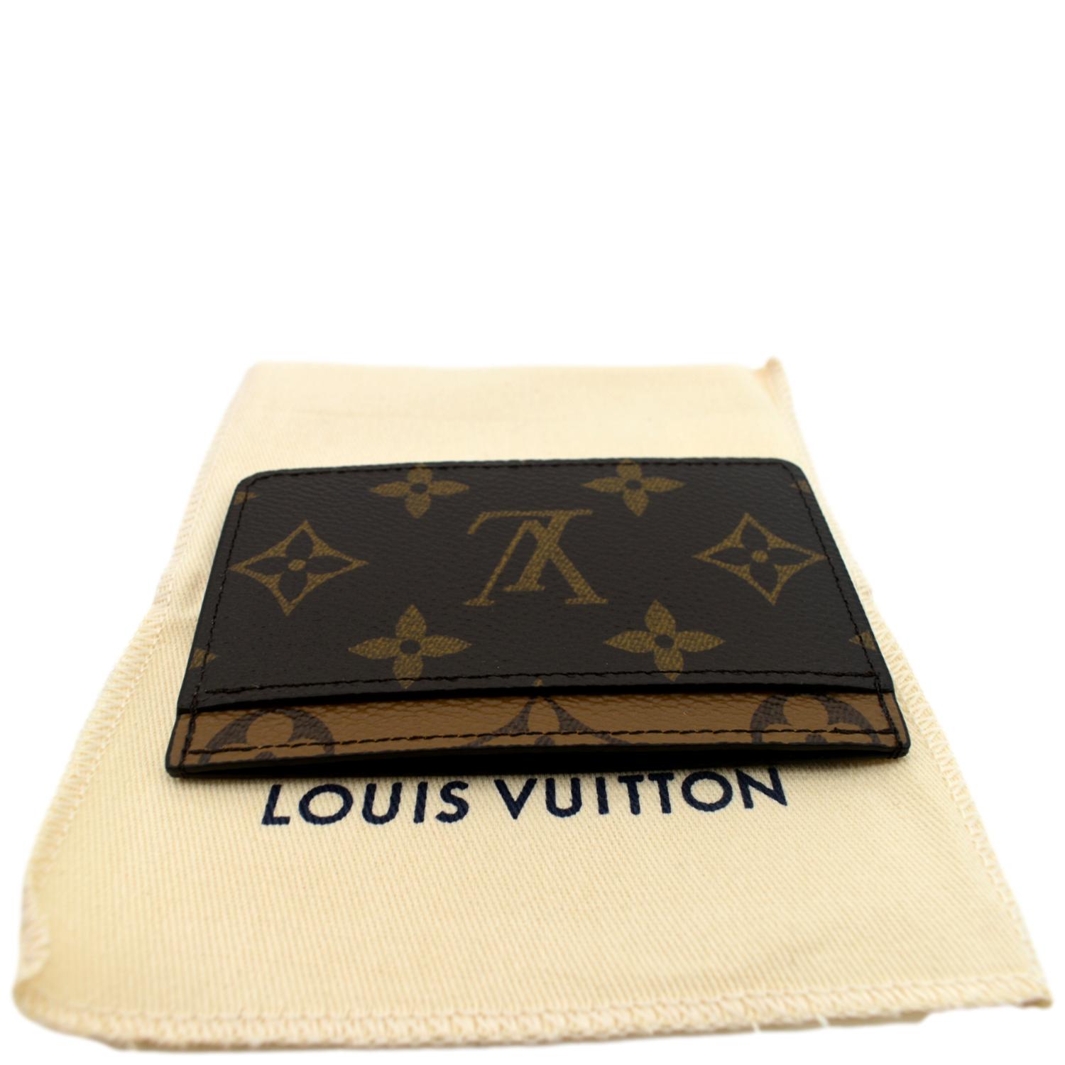 Shop Louis Vuitton Unisex Leather Logo Wallets & Card Holders by inthewall