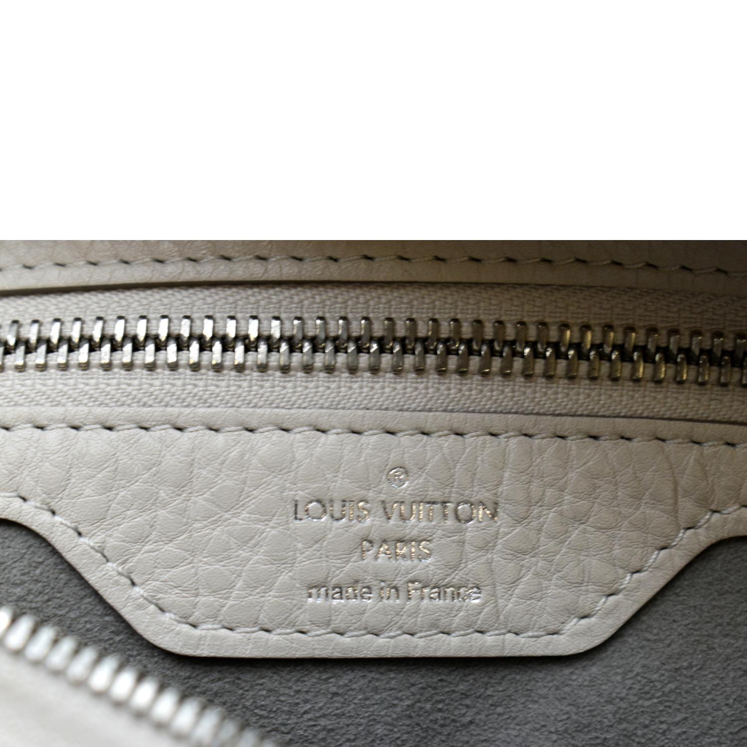 Louis Vuitton, Bags, Louis Vuitton Monogram Mahina Selene Pm Noir M9434  Ladies Leather Shoulder Bag